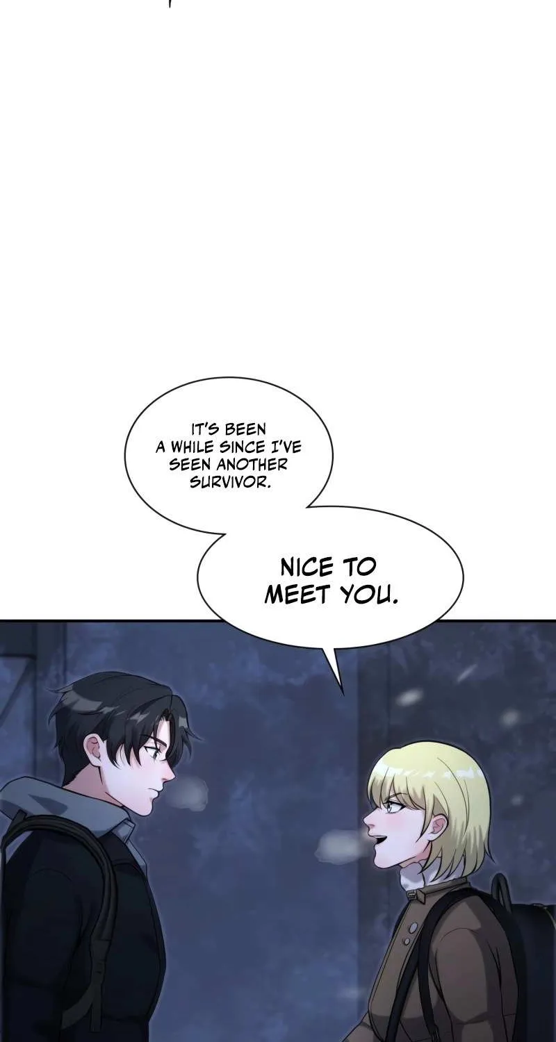 Office Worker in the Ice Age Apocalypse