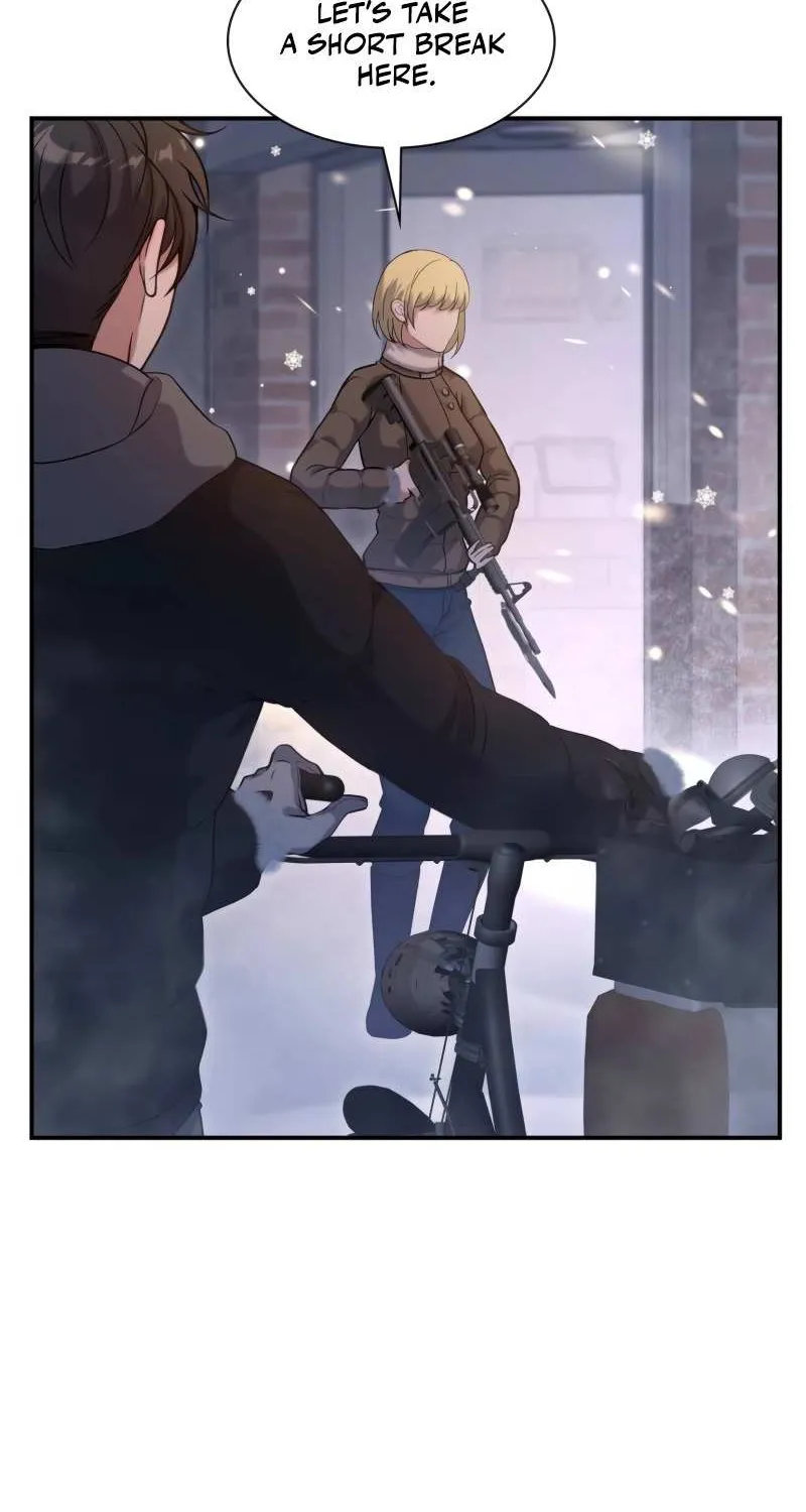 Office Worker in the Ice Age Apocalypse