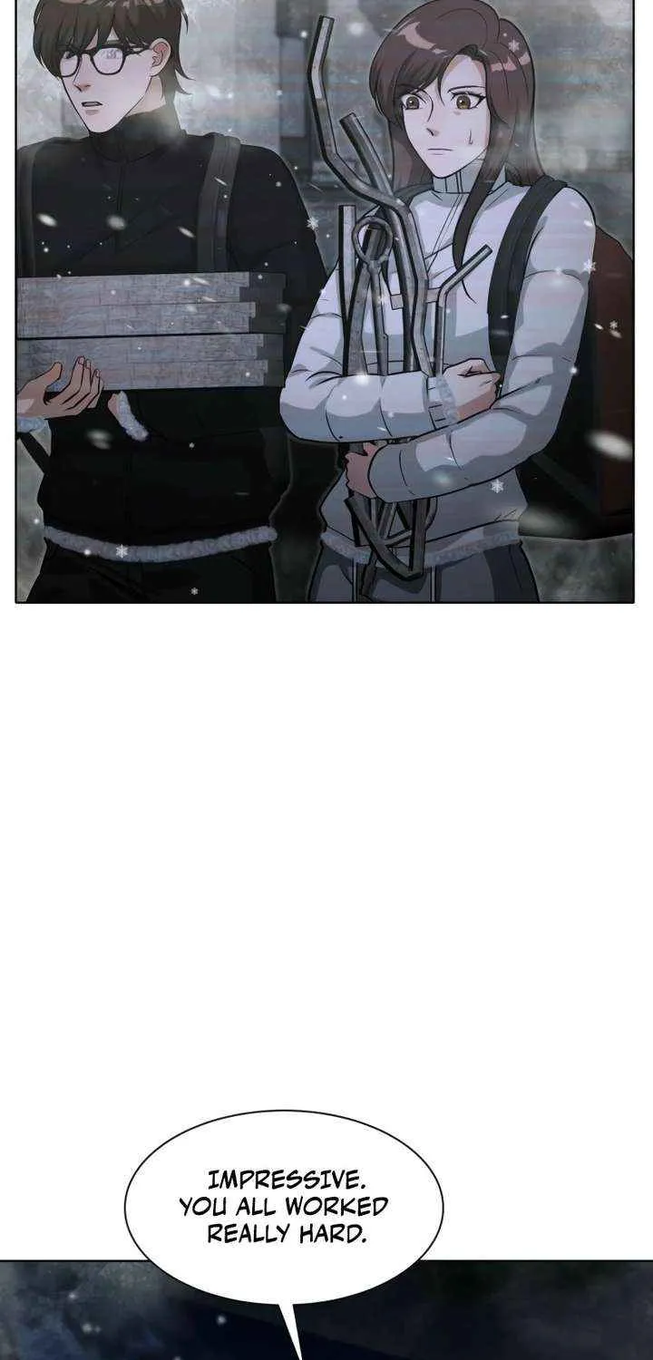 Office Worker in the Ice Age Apocalypse