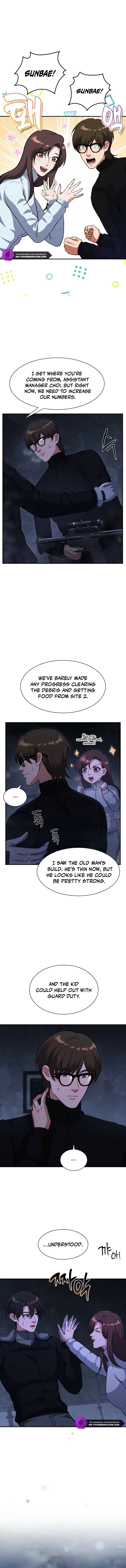 Office Worker in the Ice Age Apocalypse