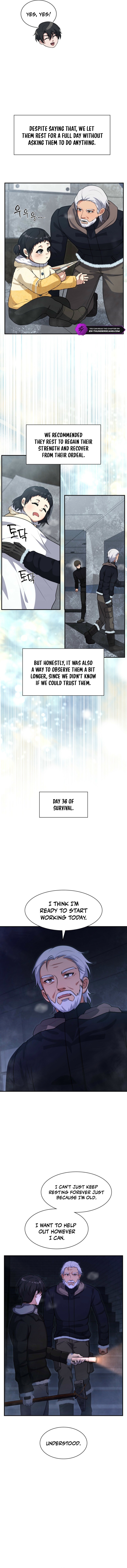 Office Worker in the Ice Age Apocalypse