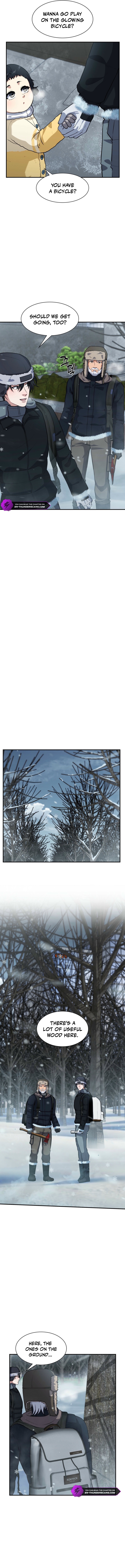 Office Worker in the Ice Age Apocalypse