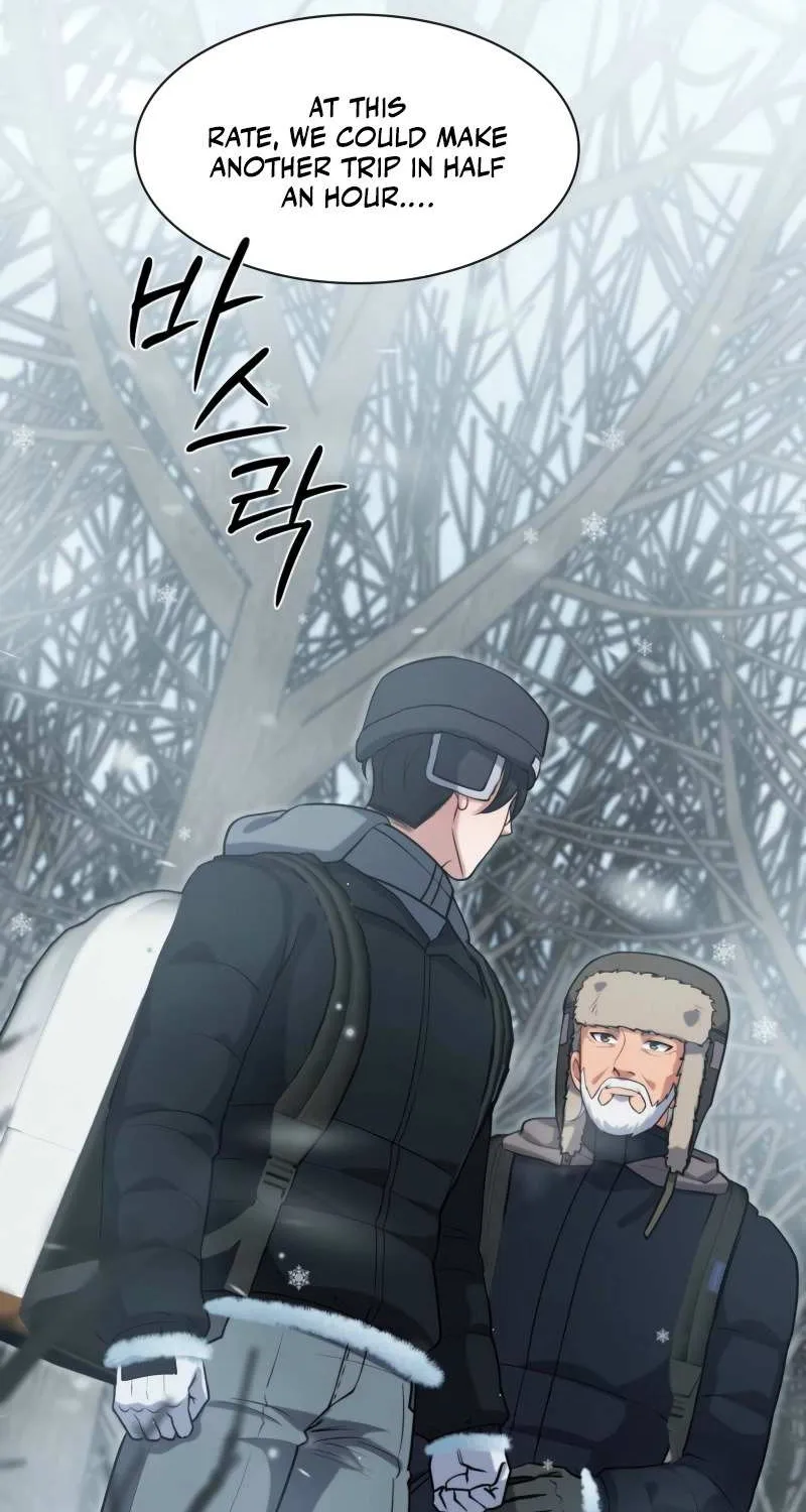 Office Worker in the Ice Age Apocalypse