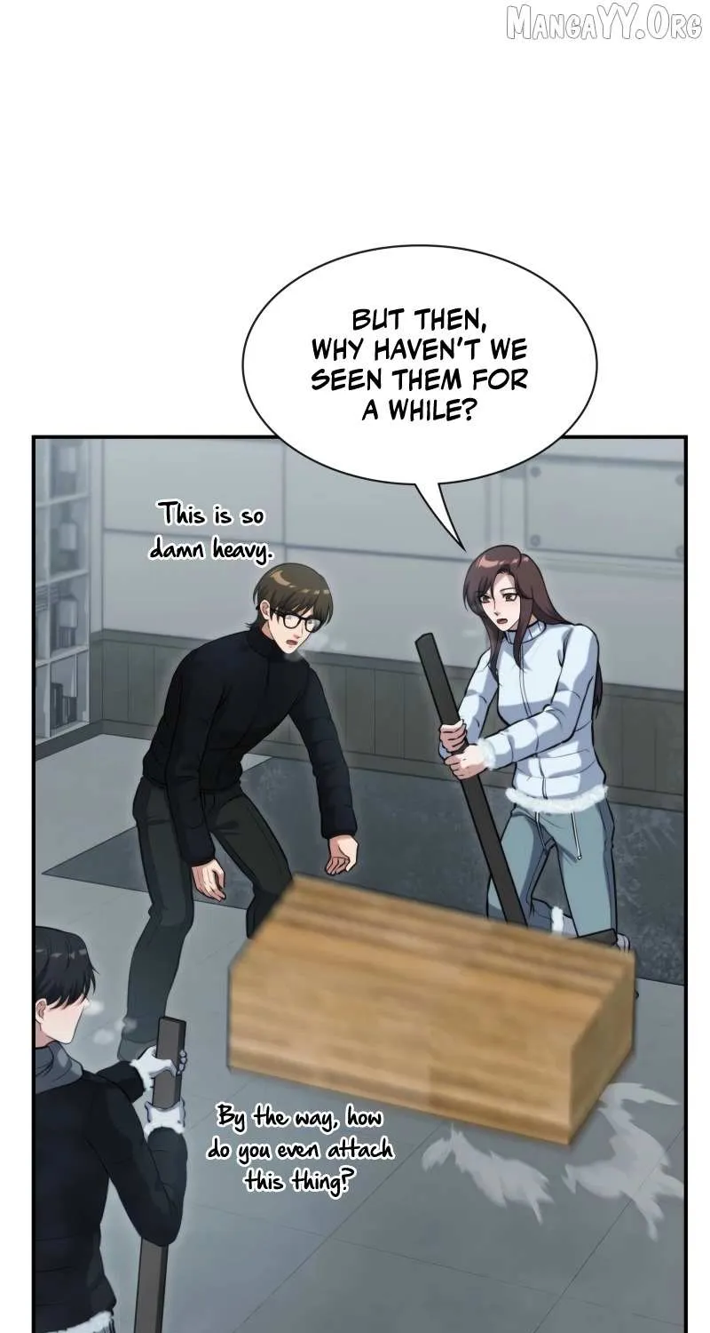 Office Worker in the Ice Age Apocalypse