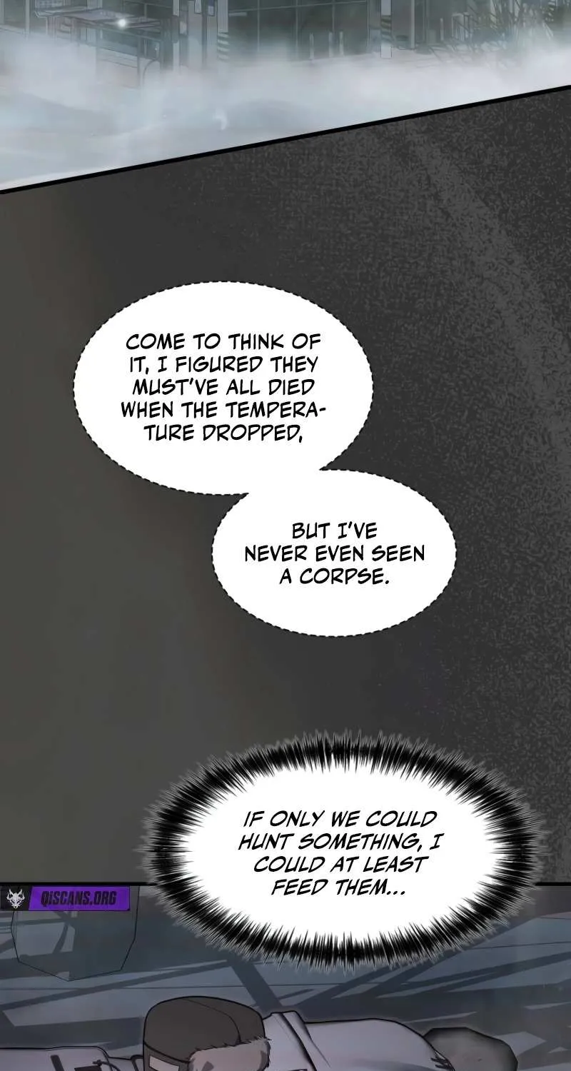 Office Worker in the Ice Age Apocalypse