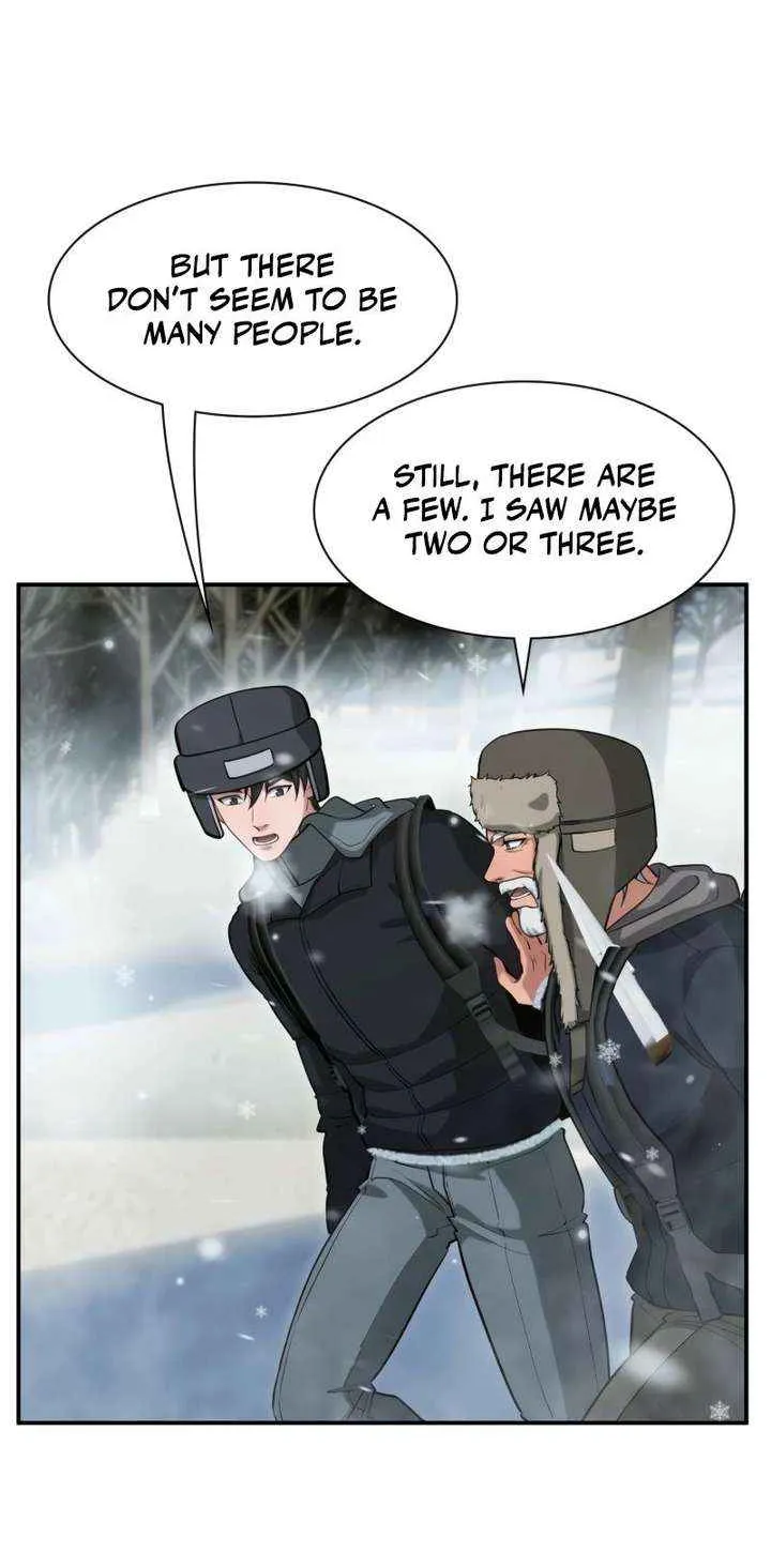 Office Worker in the Ice Age Apocalypse