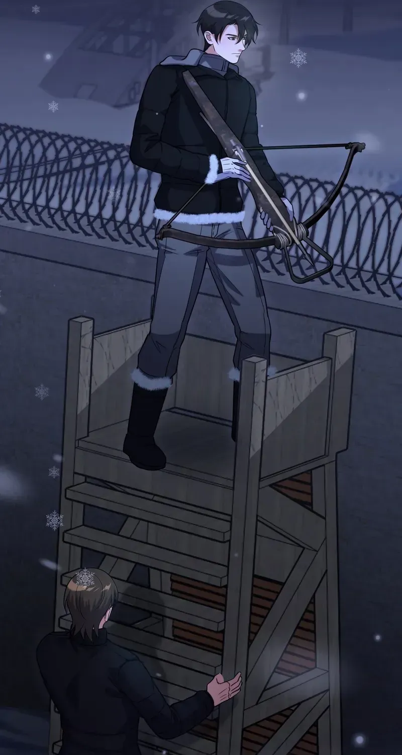 Office Worker in the Ice Age Apocalypse