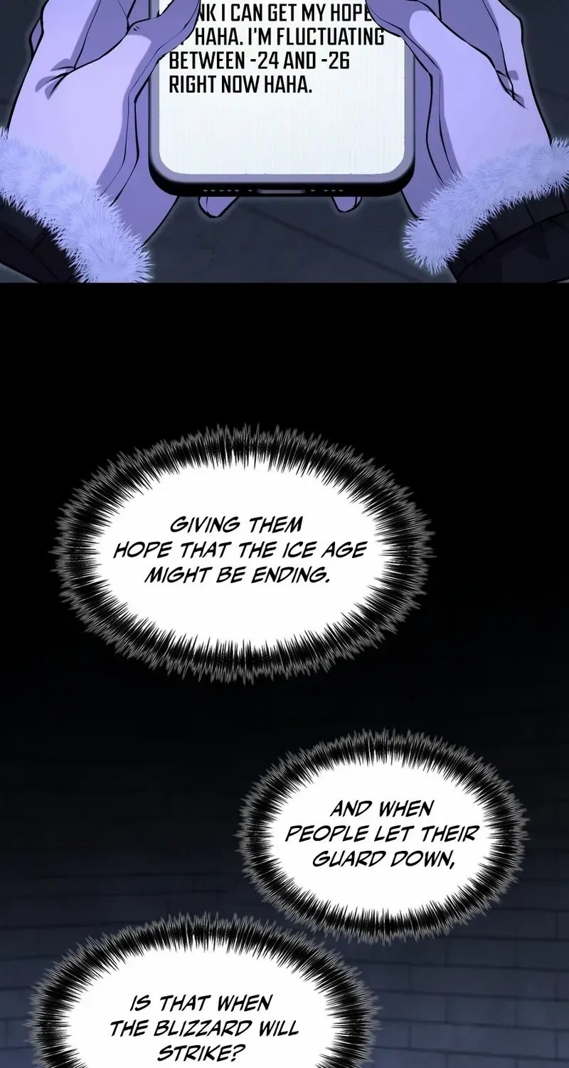 Office Worker in the Ice Age Apocalypse