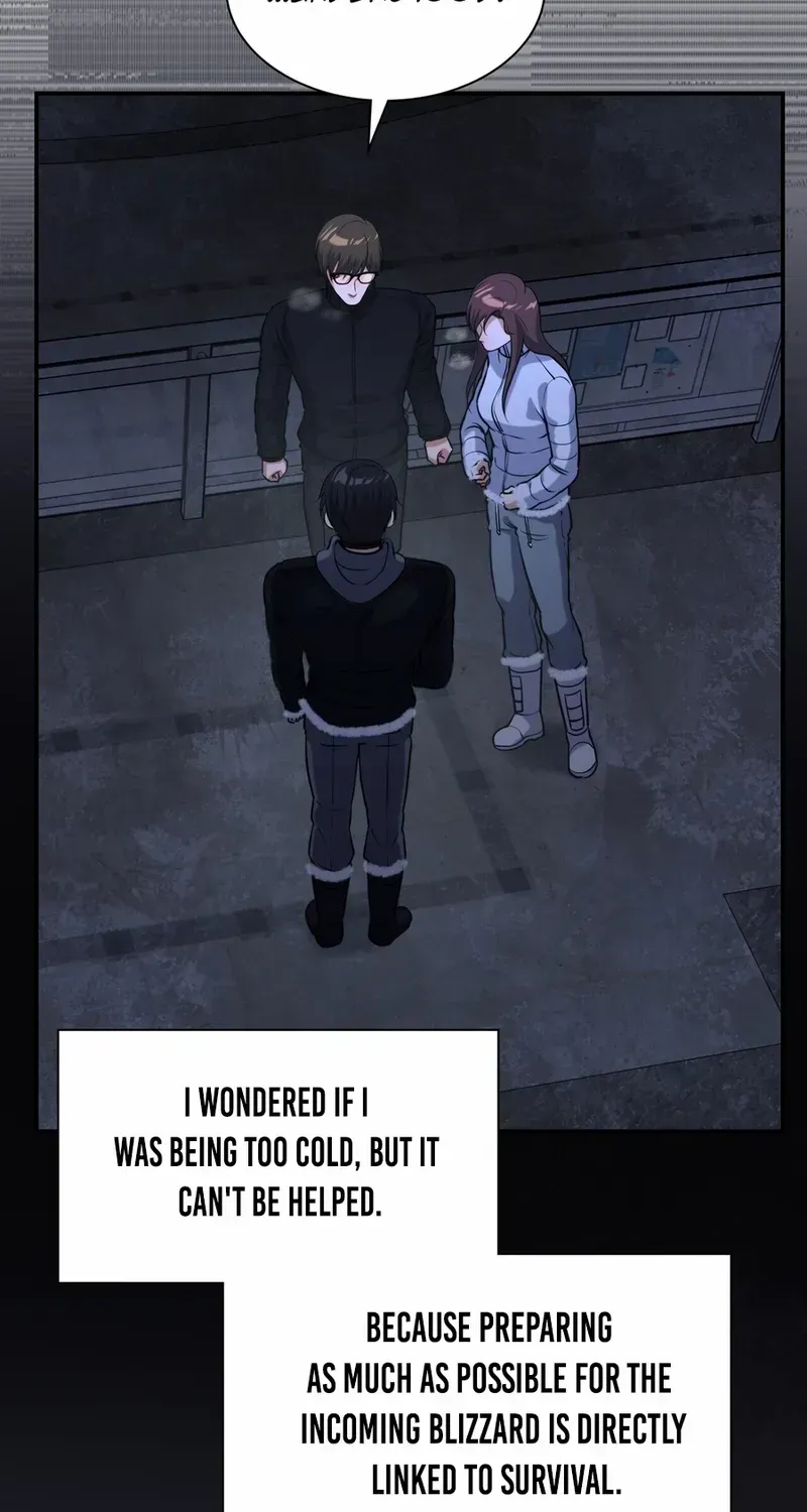 Office Worker in the Ice Age Apocalypse