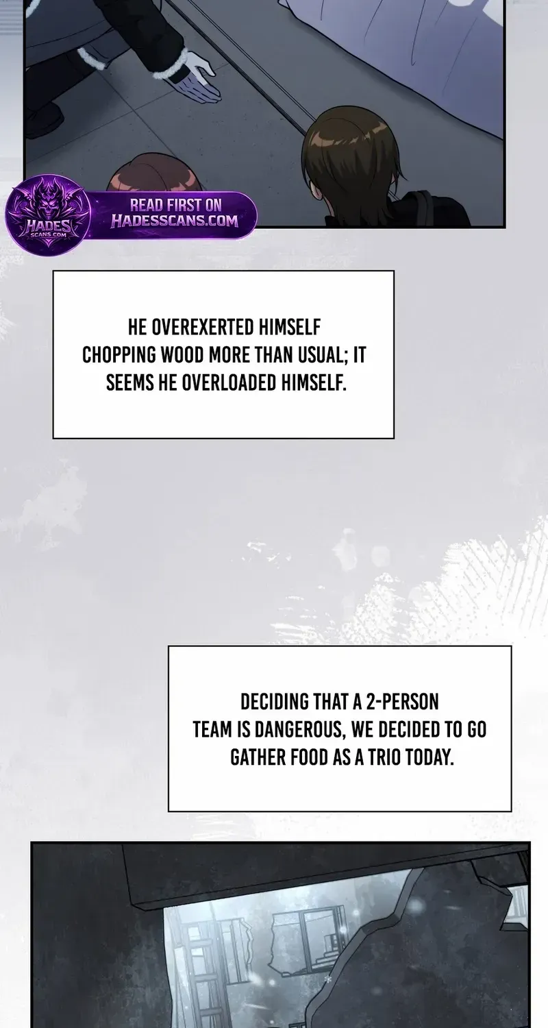 Office Worker in the Ice Age Apocalypse