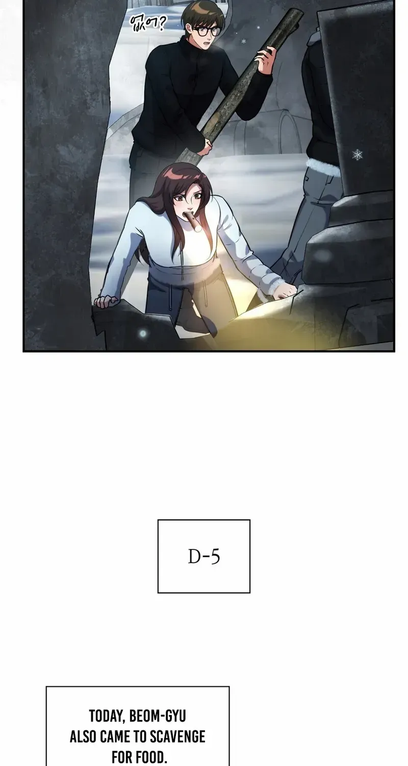 Office Worker in the Ice Age Apocalypse