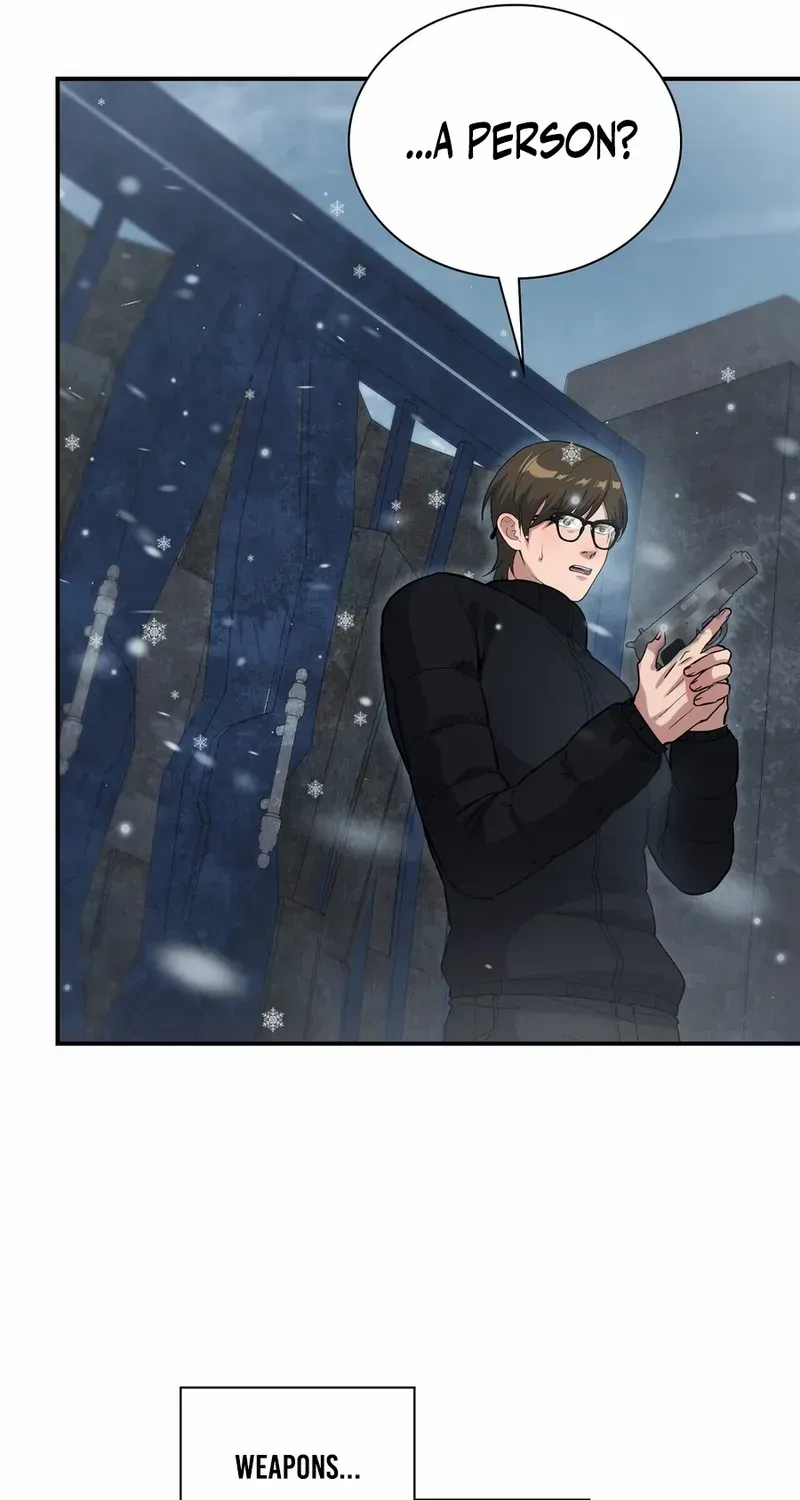 Office Worker in the Ice Age Apocalypse