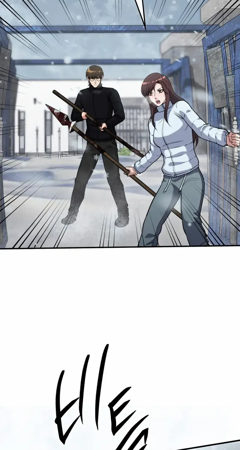 Office Worker in the Ice Age Apocalypse