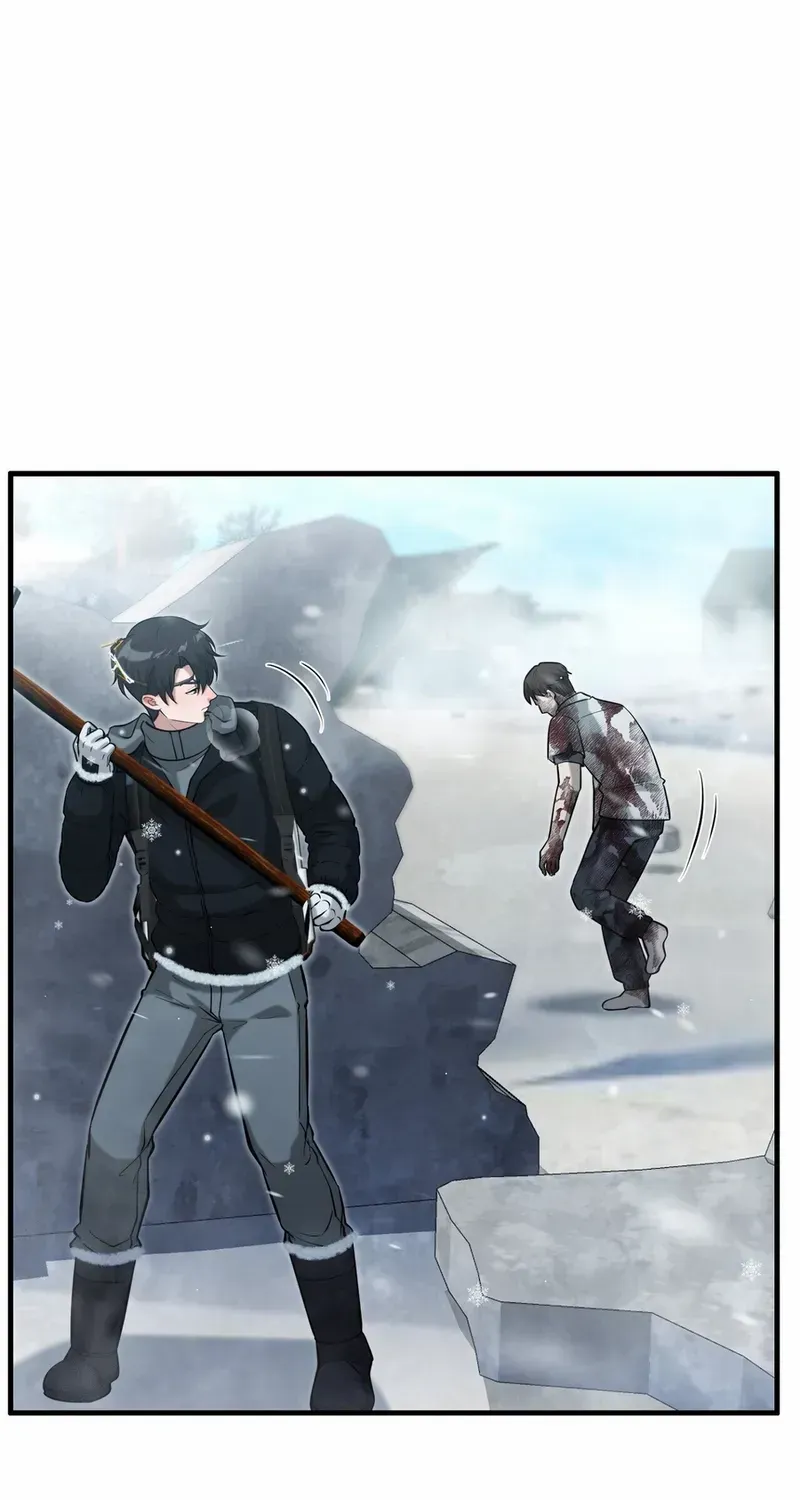 Office Worker in the Ice Age Apocalypse