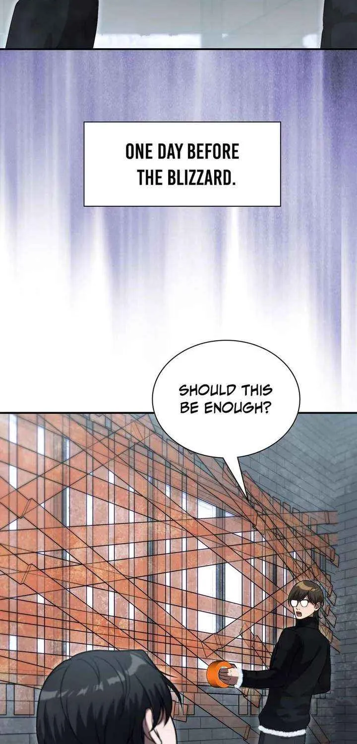 Office Worker in the Ice Age Apocalypse