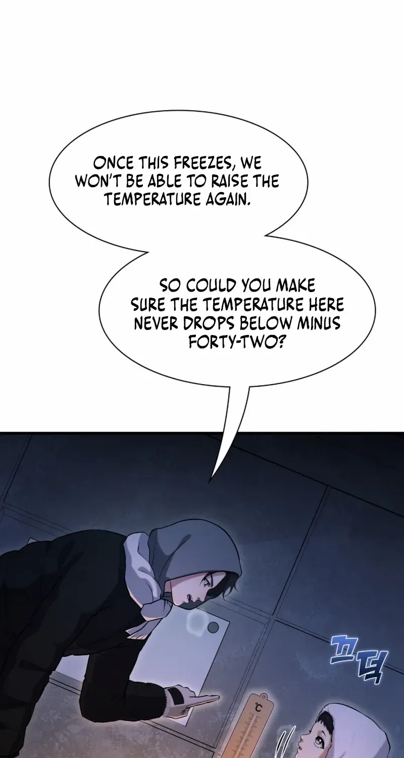 Office Worker in the Ice Age Apocalypse