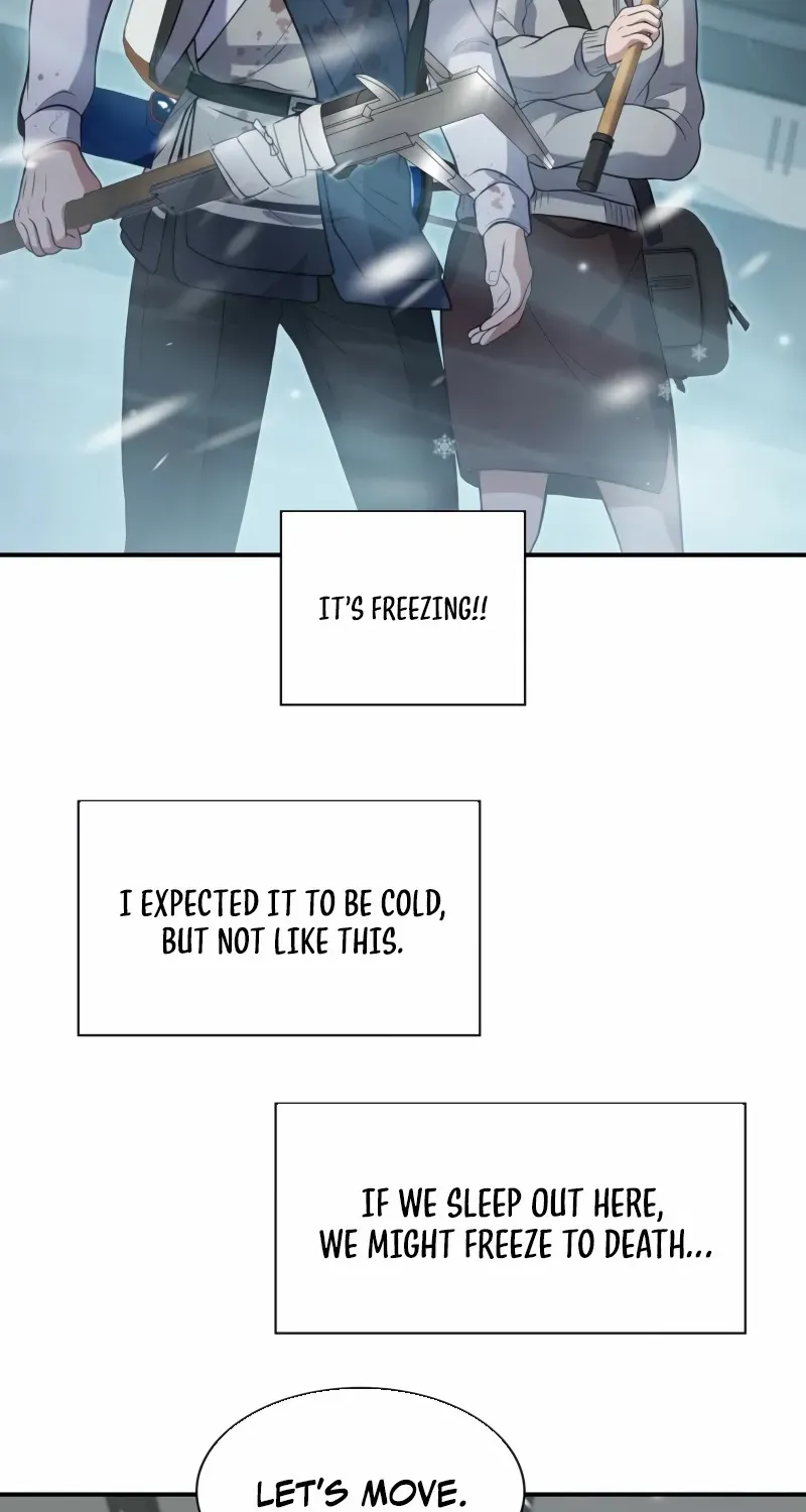 Office Worker in the Ice Age Apocalypse