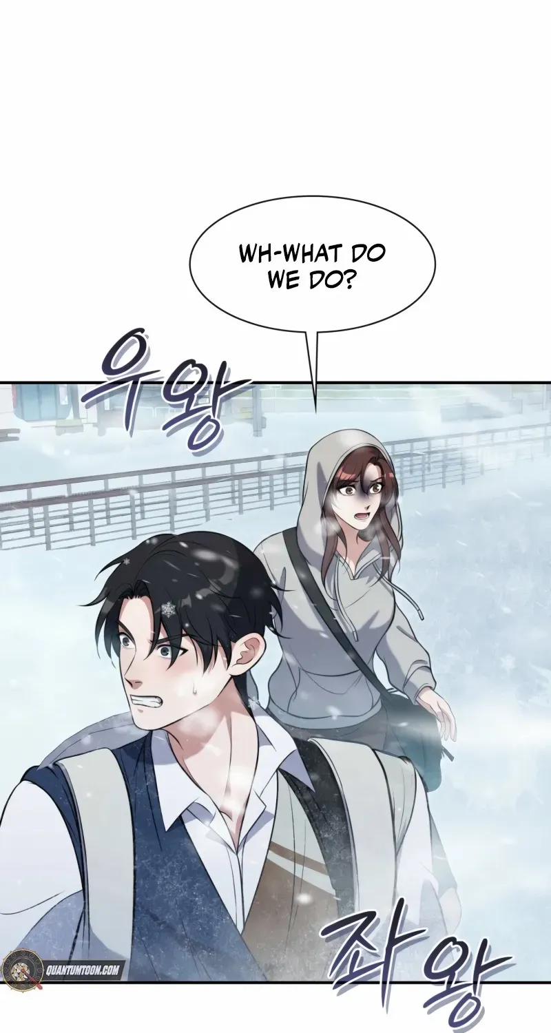 Office Worker in the Ice Age Apocalypse
