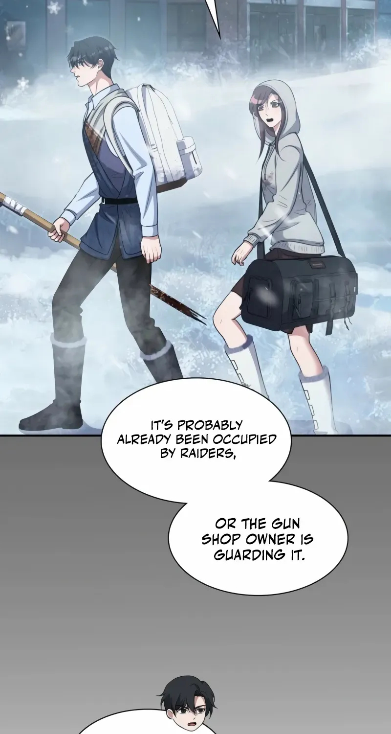 Office Worker in the Ice Age Apocalypse