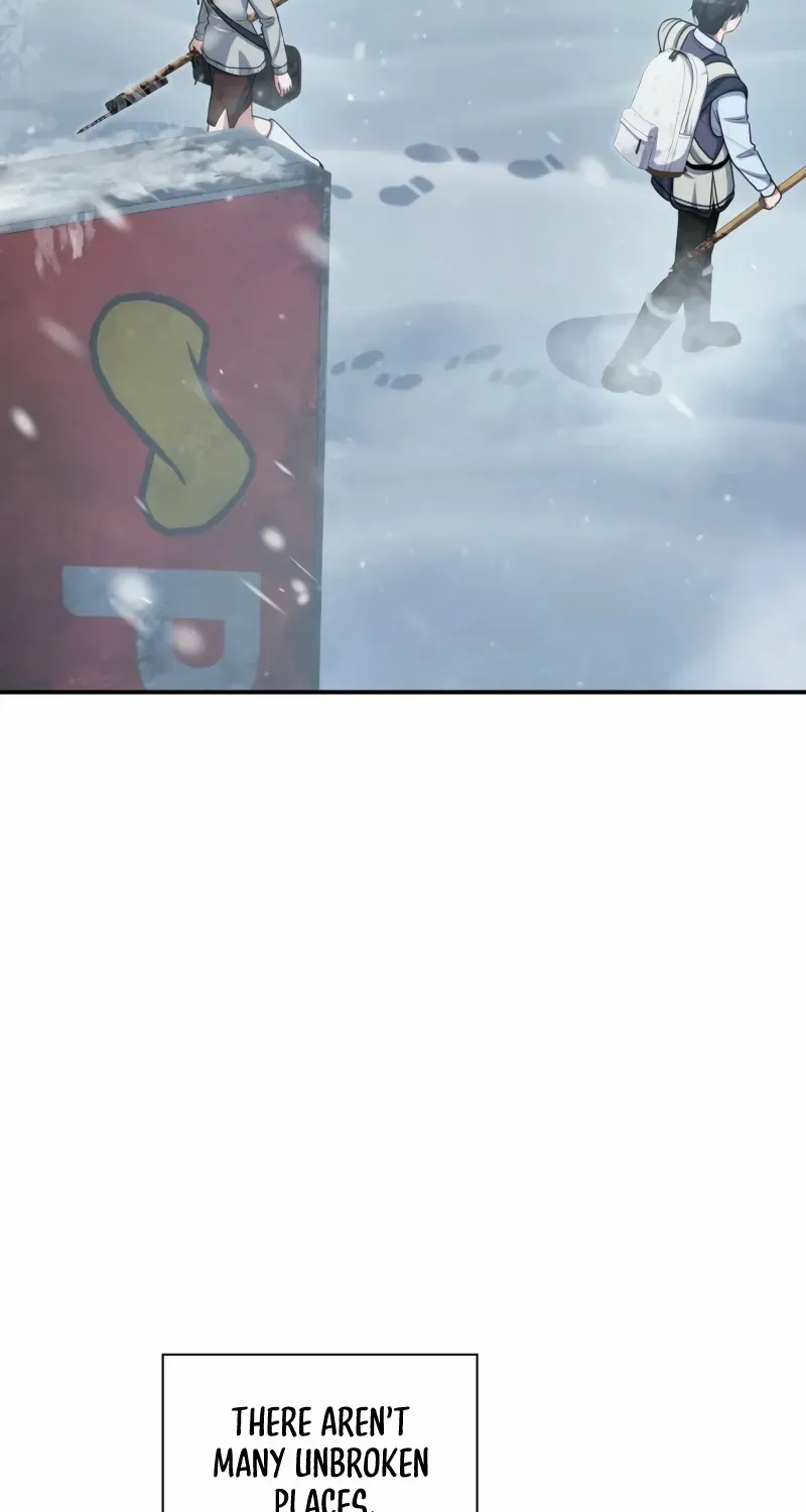 Office Worker in the Ice Age Apocalypse