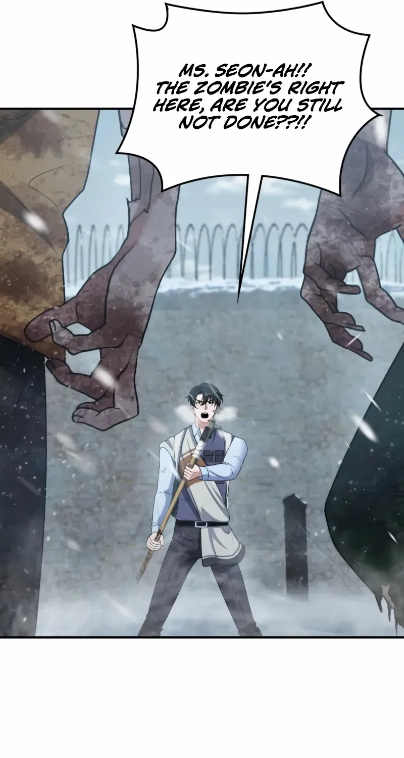 Office Worker in the Ice Age Apocalypse