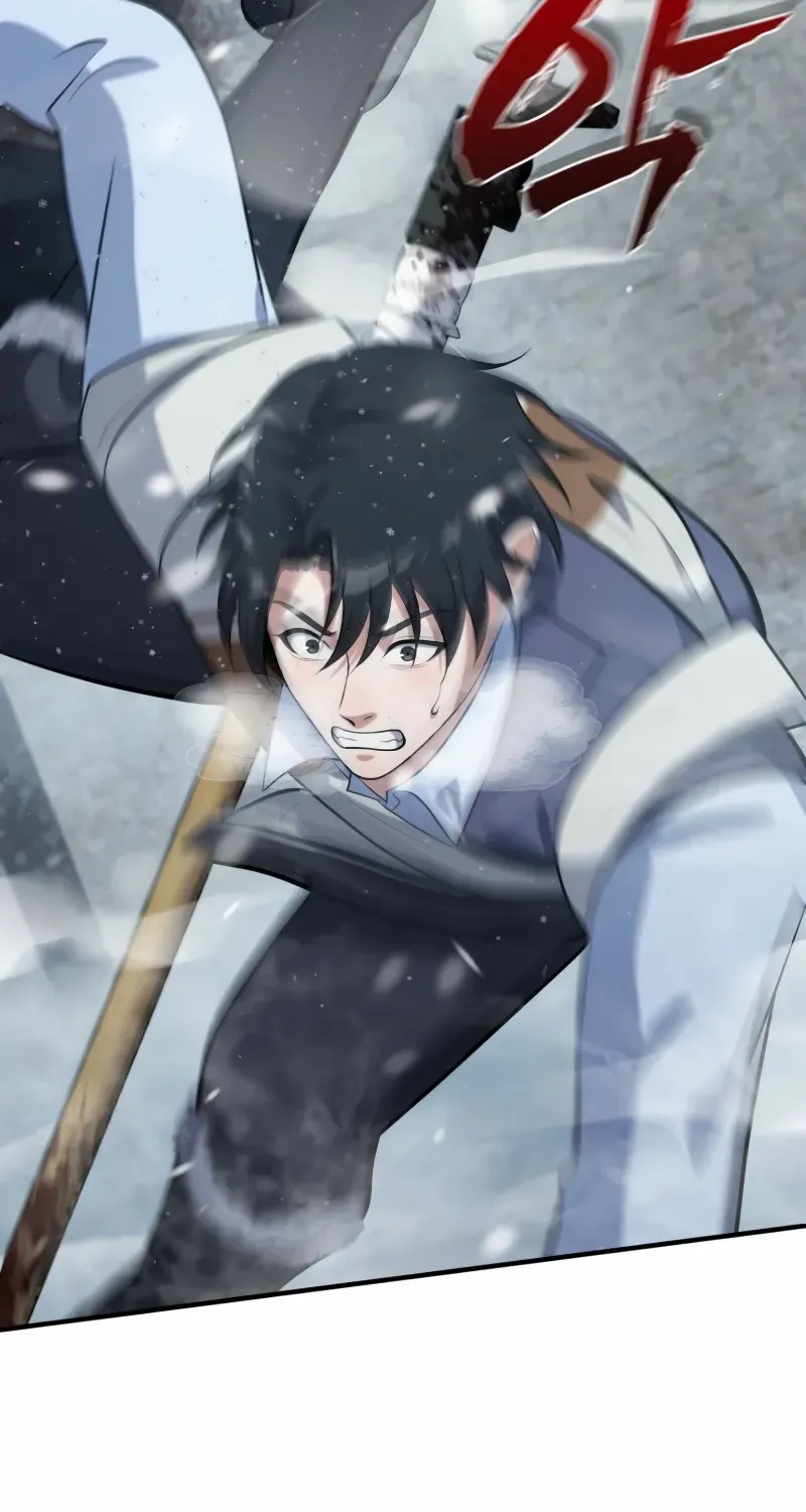 Office Worker in the Ice Age Apocalypse