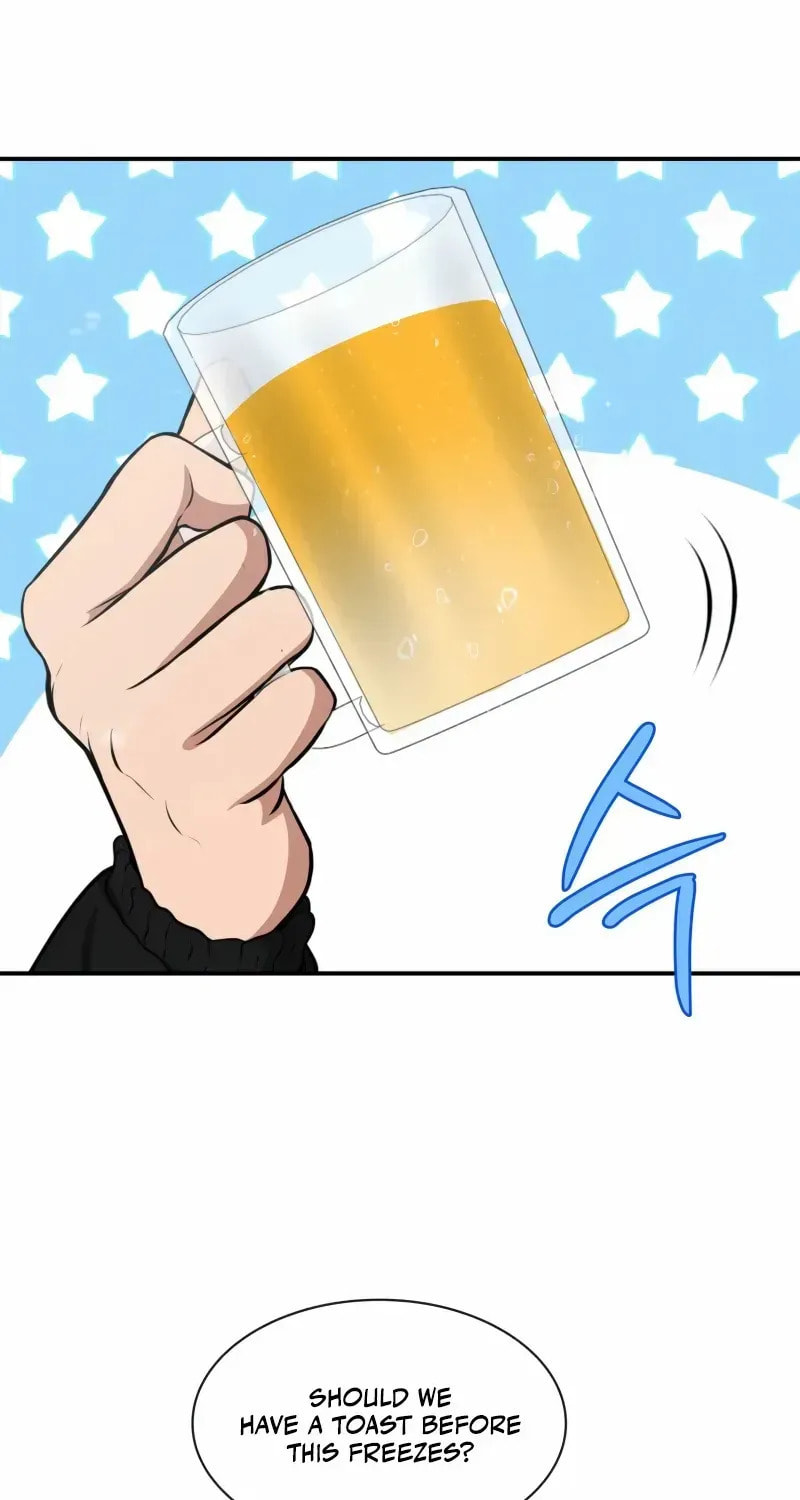 Office Worker in the Ice Age Apocalypse