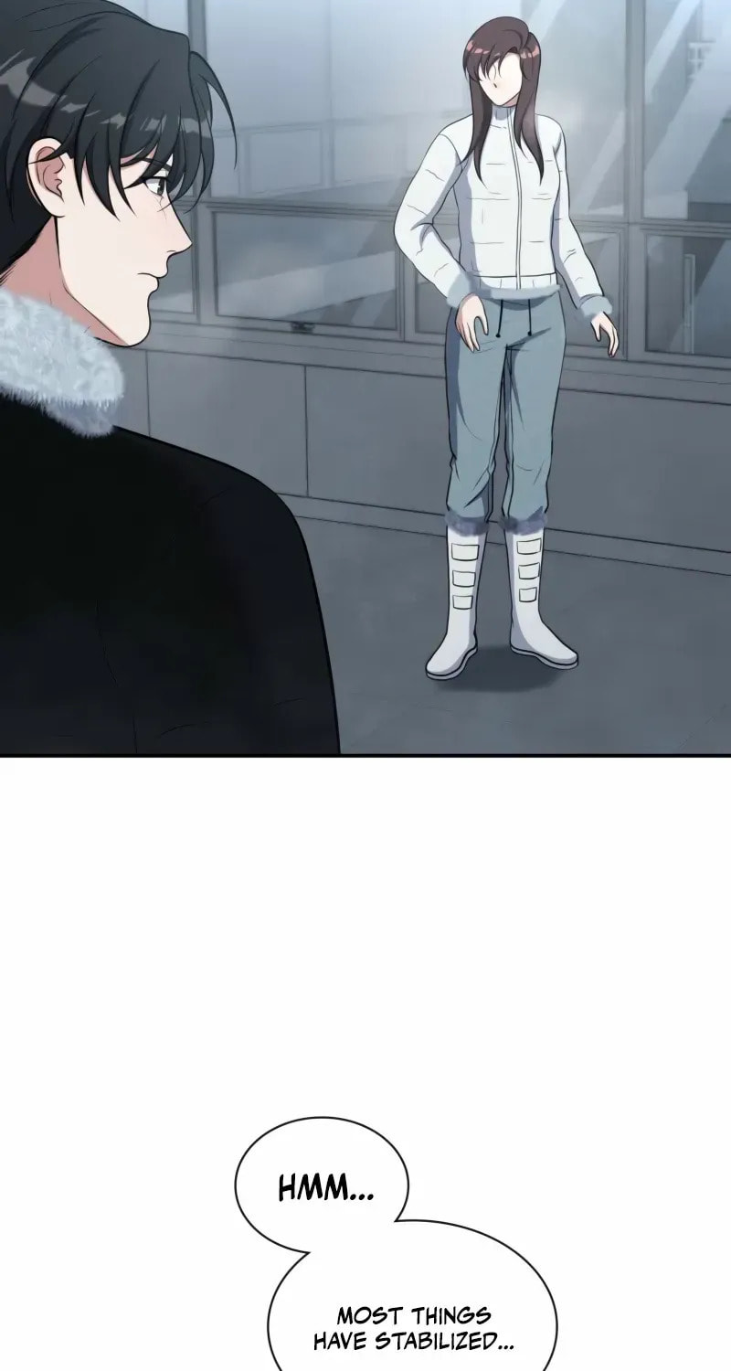 Office Worker in the Ice Age Apocalypse