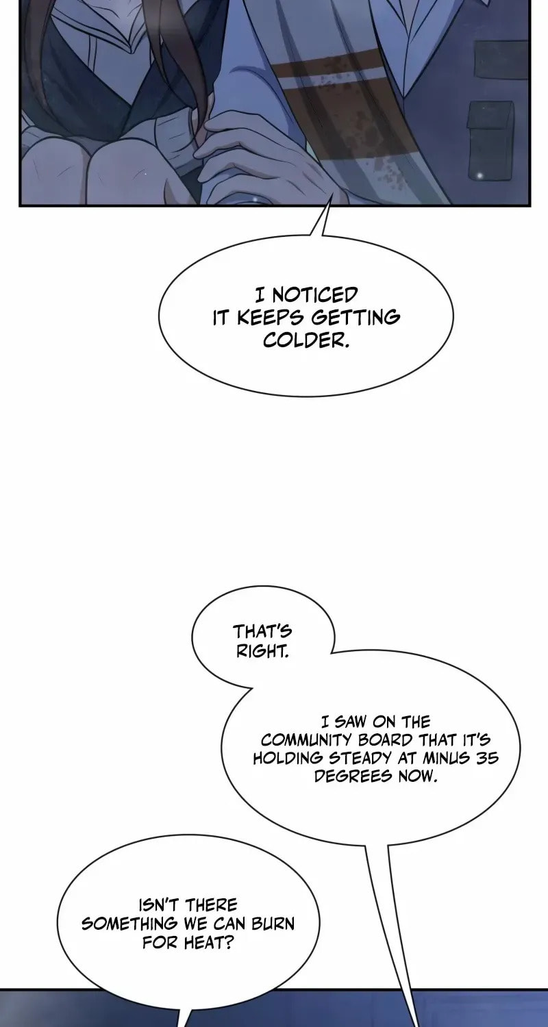 Office Worker in the Ice Age Apocalypse