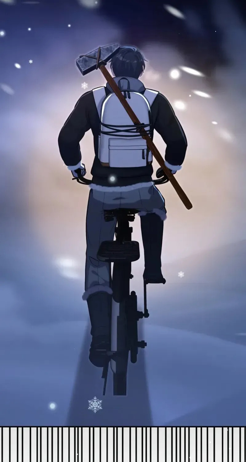 Office Worker in the Ice Age Apocalypse