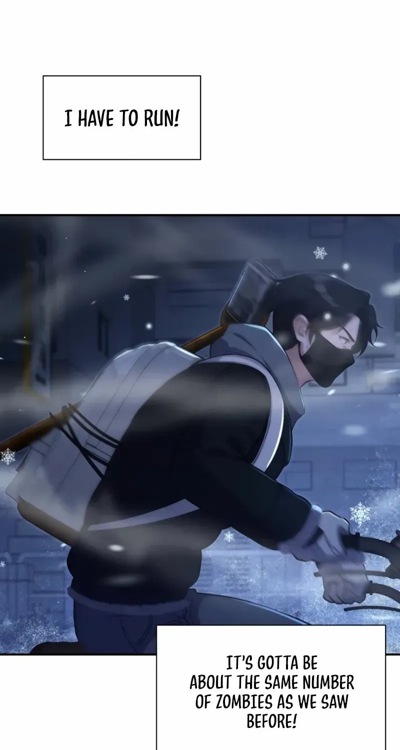 Office Worker in the Ice Age Apocalypse