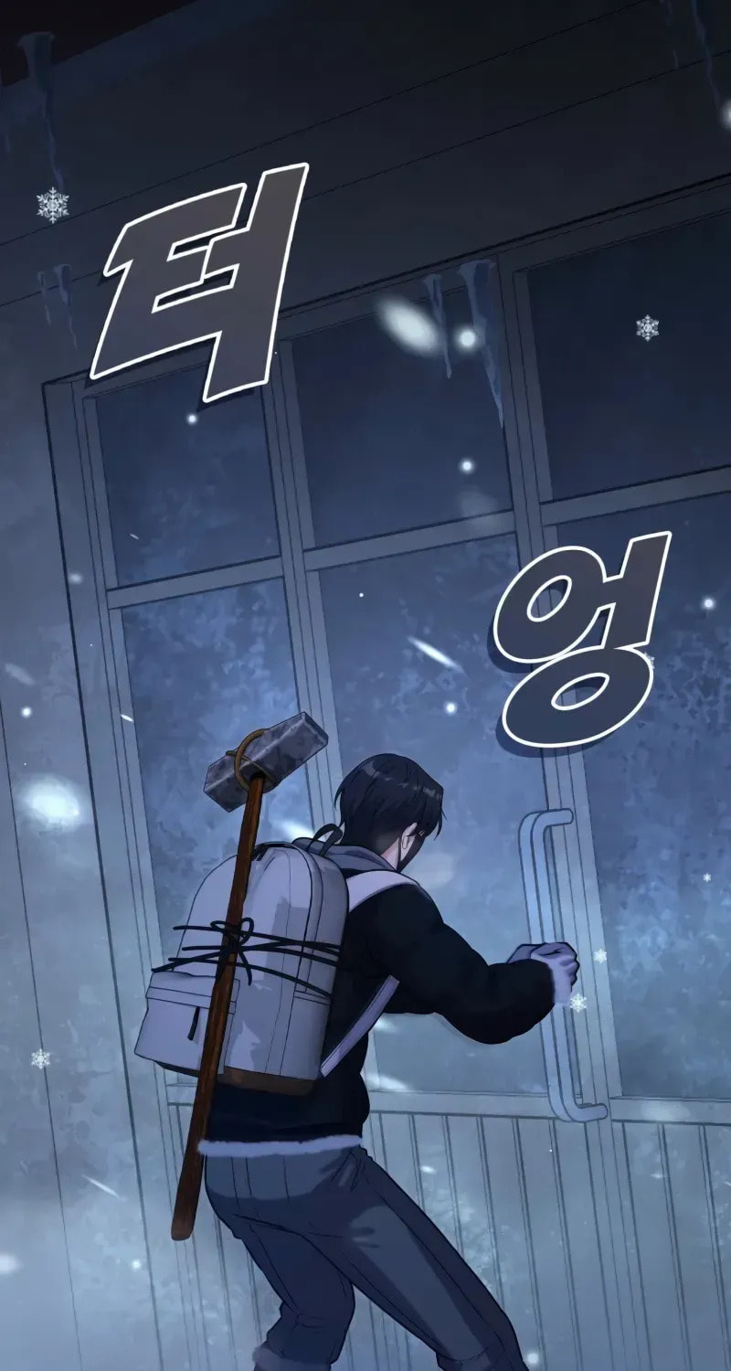 Office Worker in the Ice Age Apocalypse