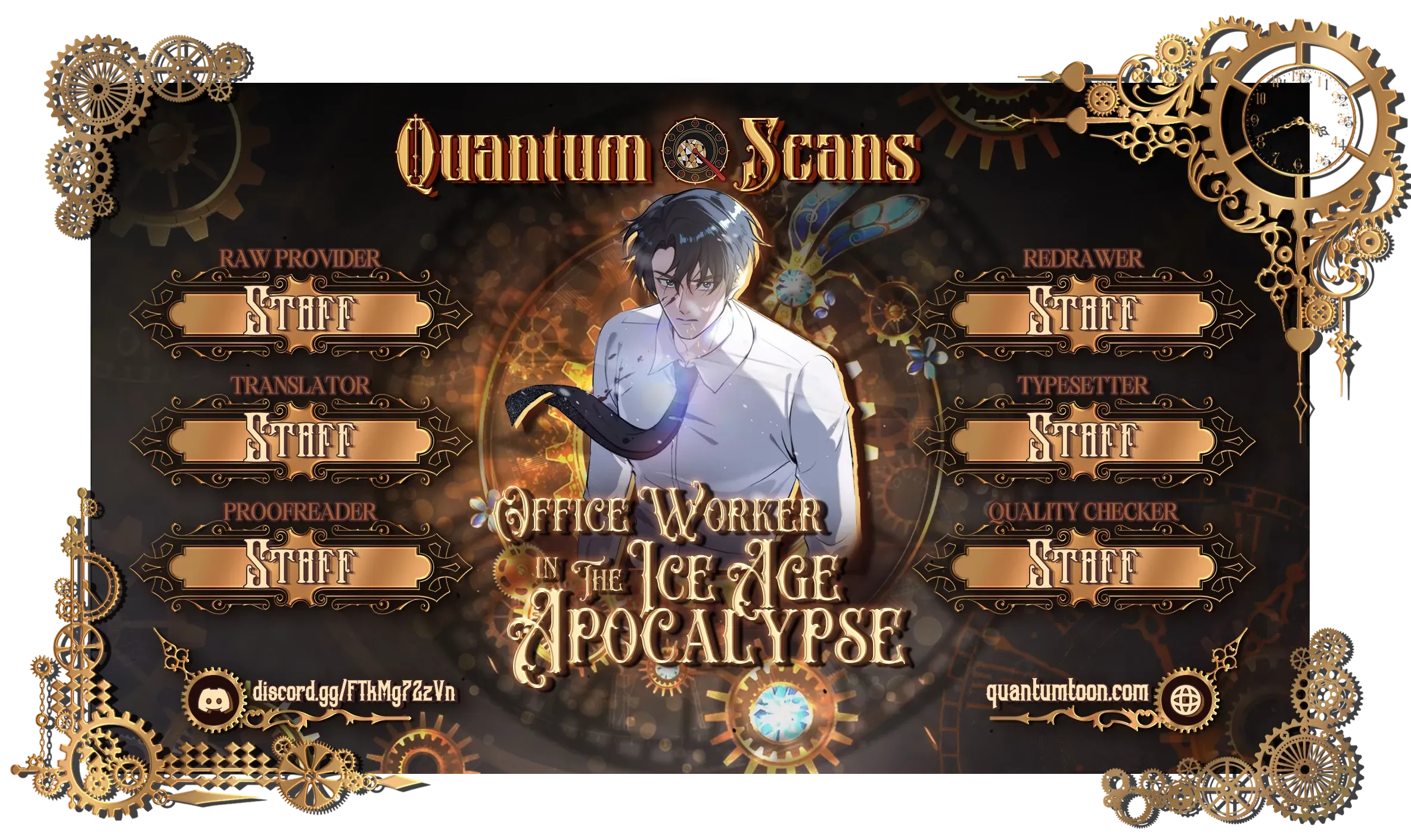 Office Worker in the Ice Age Apocalypse