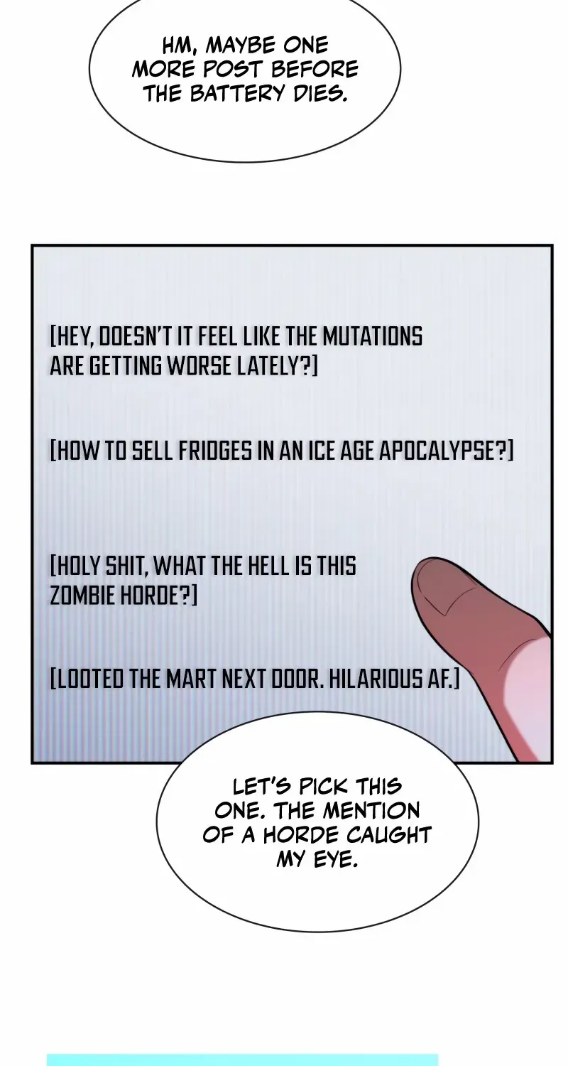 Office Worker in the Ice Age Apocalypse