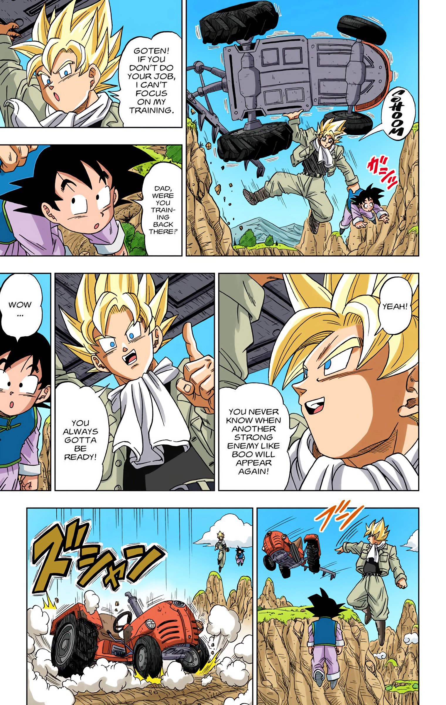 DBS Colored Manga