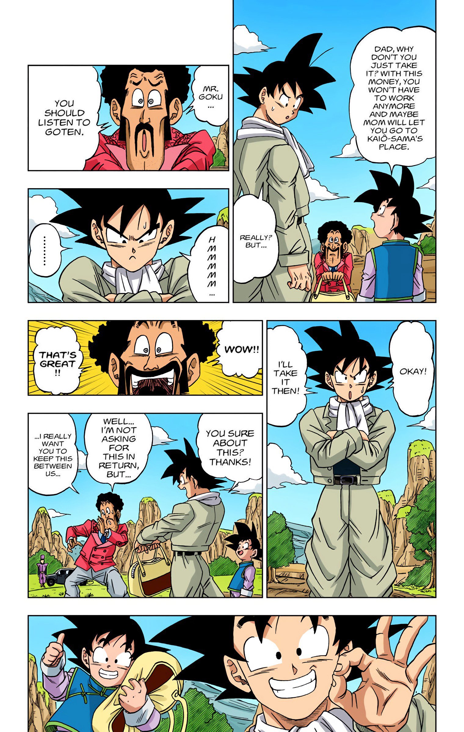 DBS Colored Manga