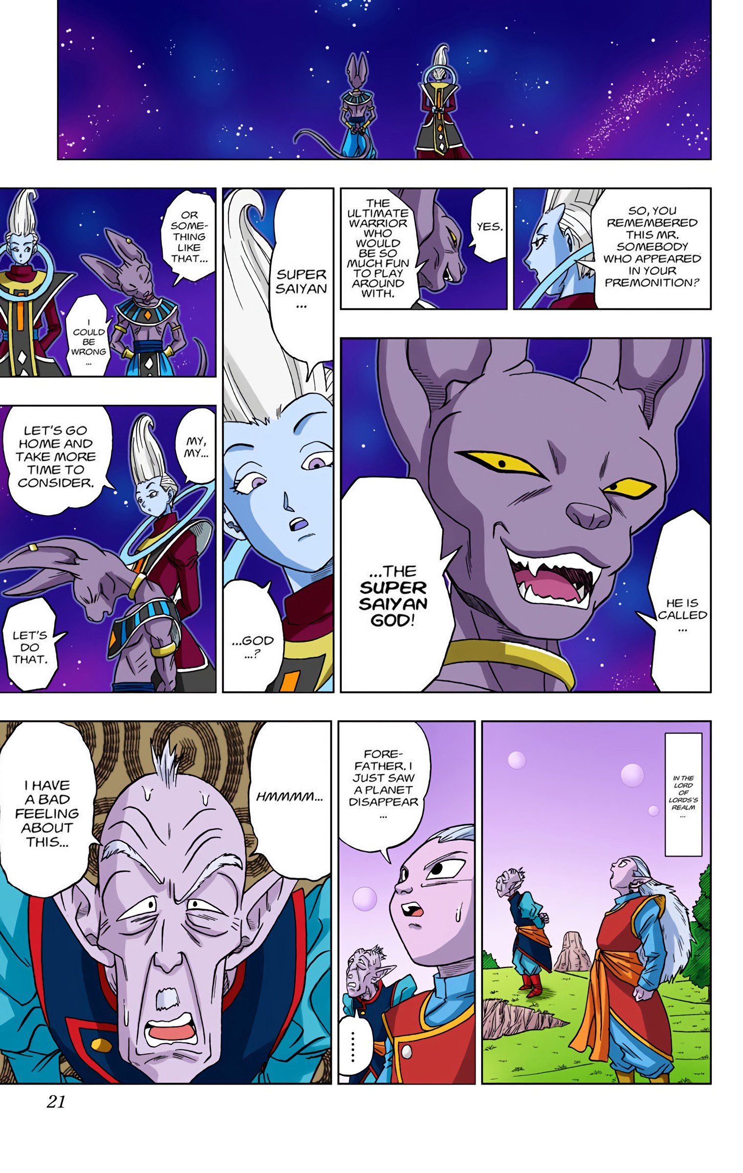 DBS Colored Manga