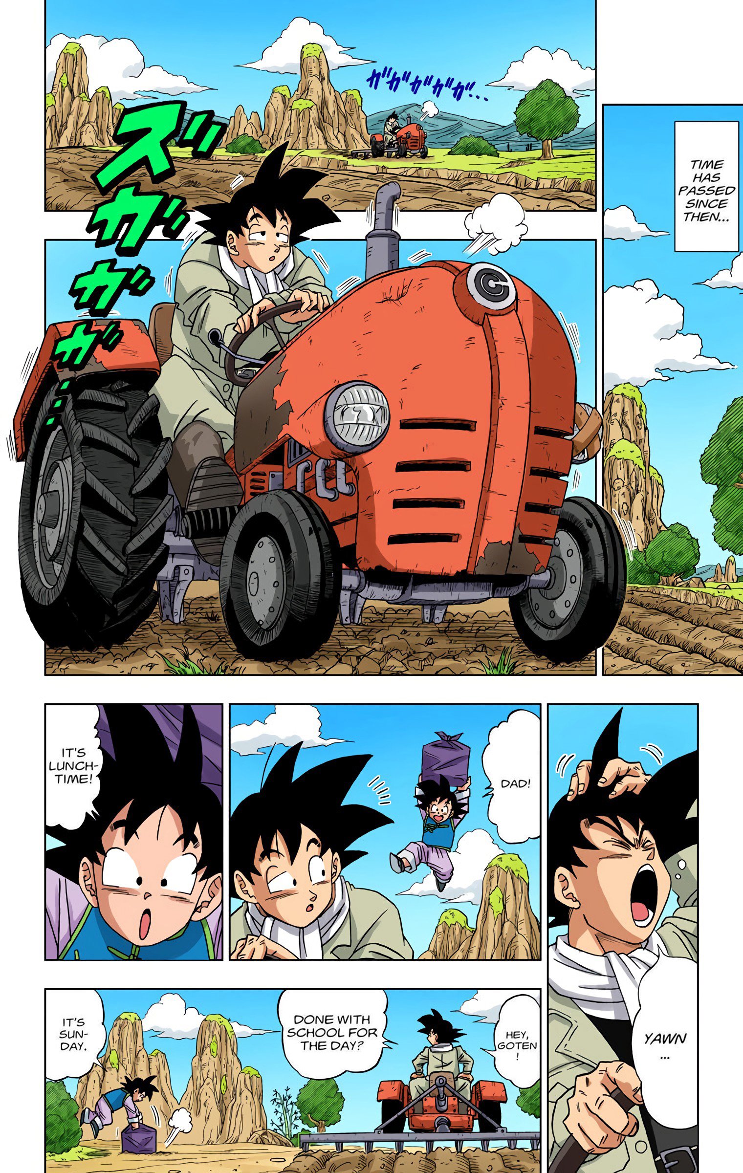 DBS Colored Manga