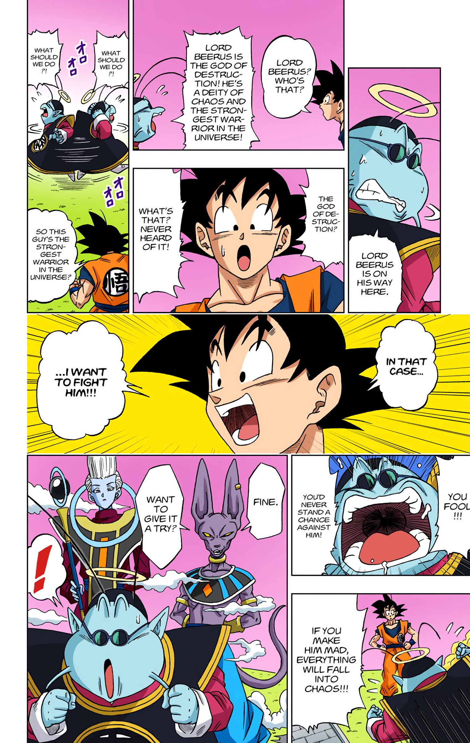 DBS Colored Manga