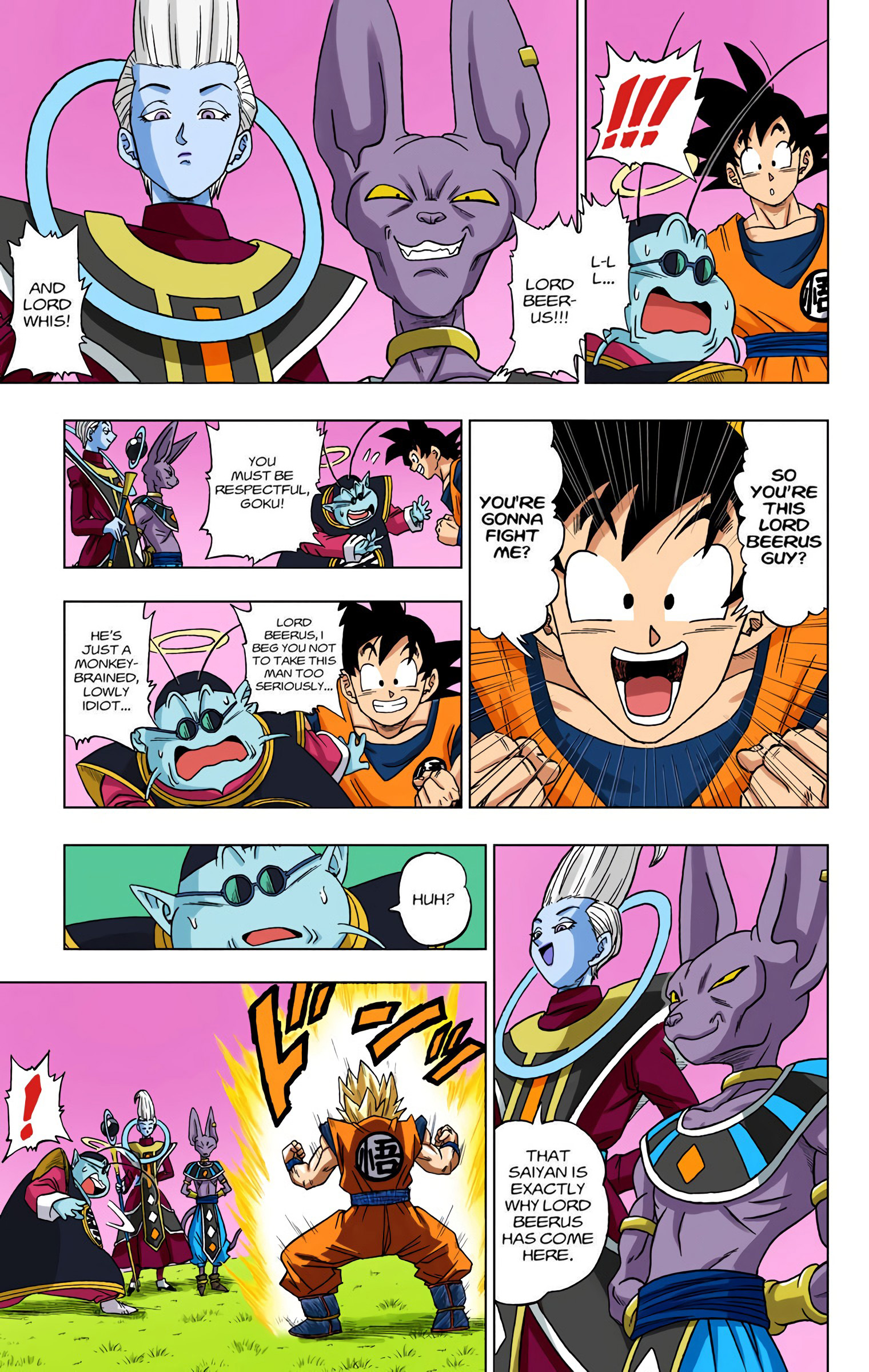 DBS Colored Manga