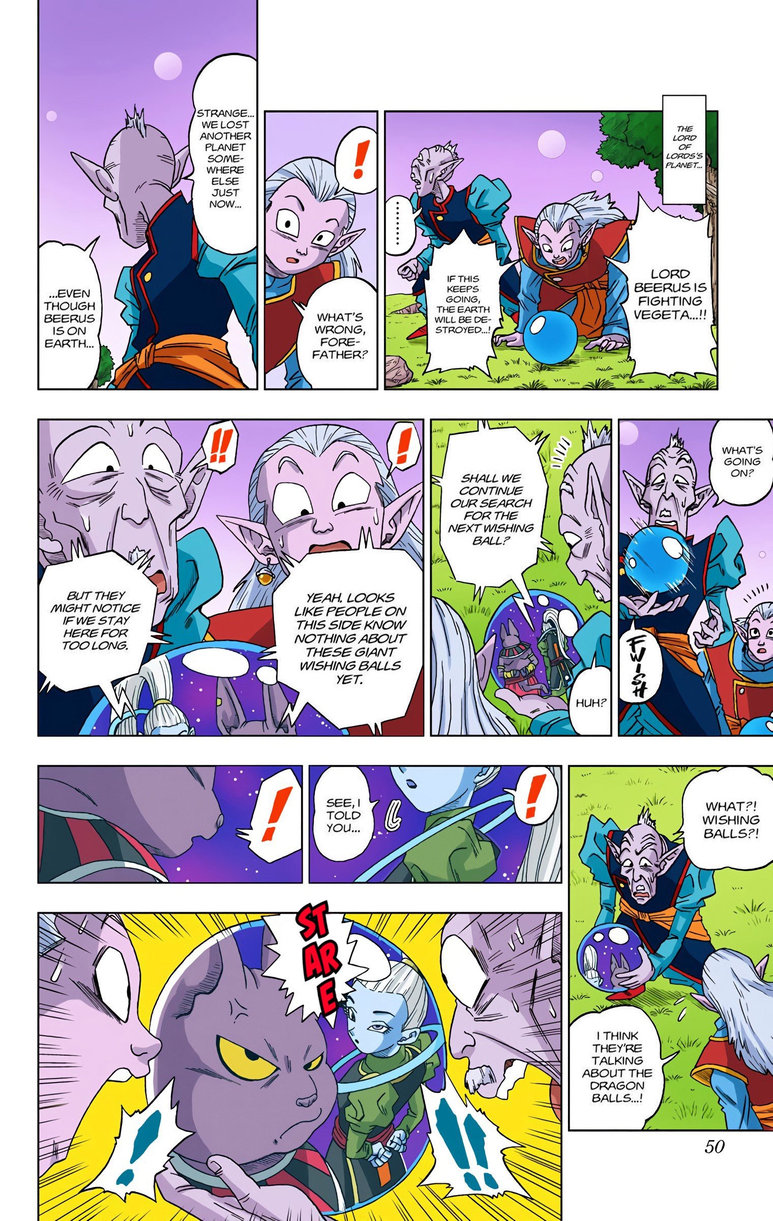 DBS Colored Manga