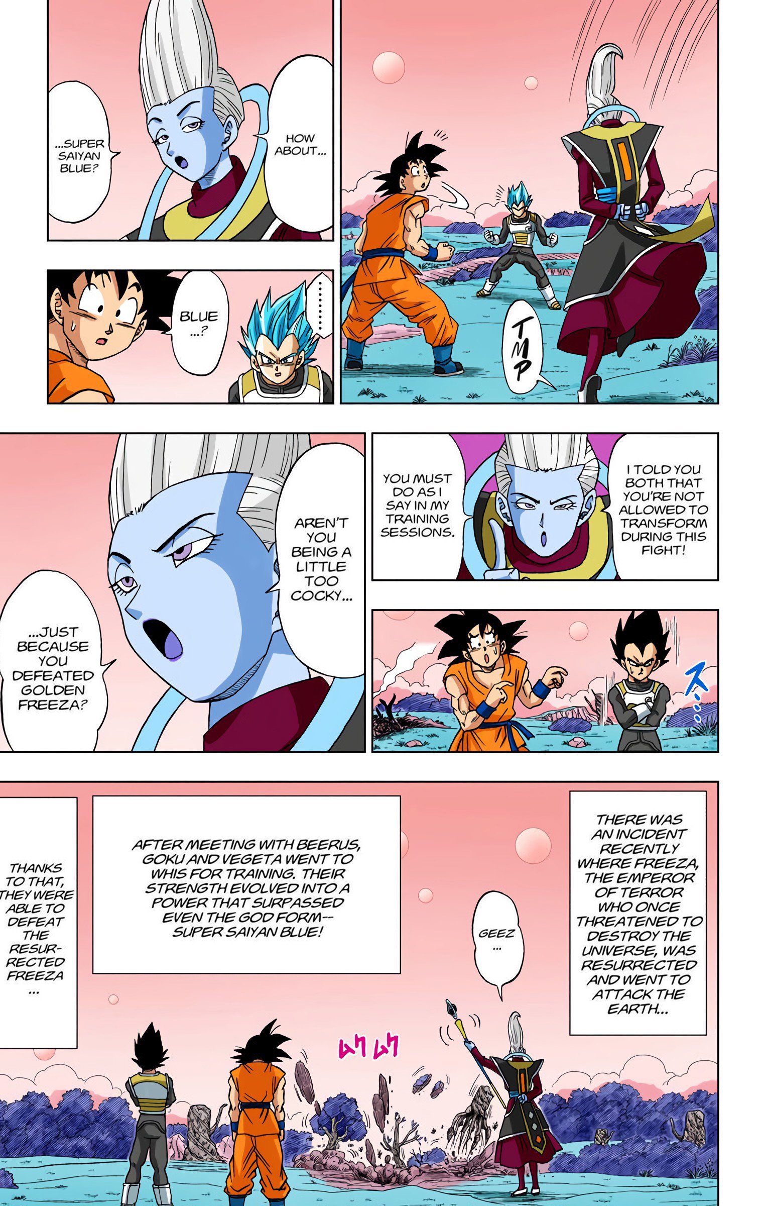 DBS Colored Manga