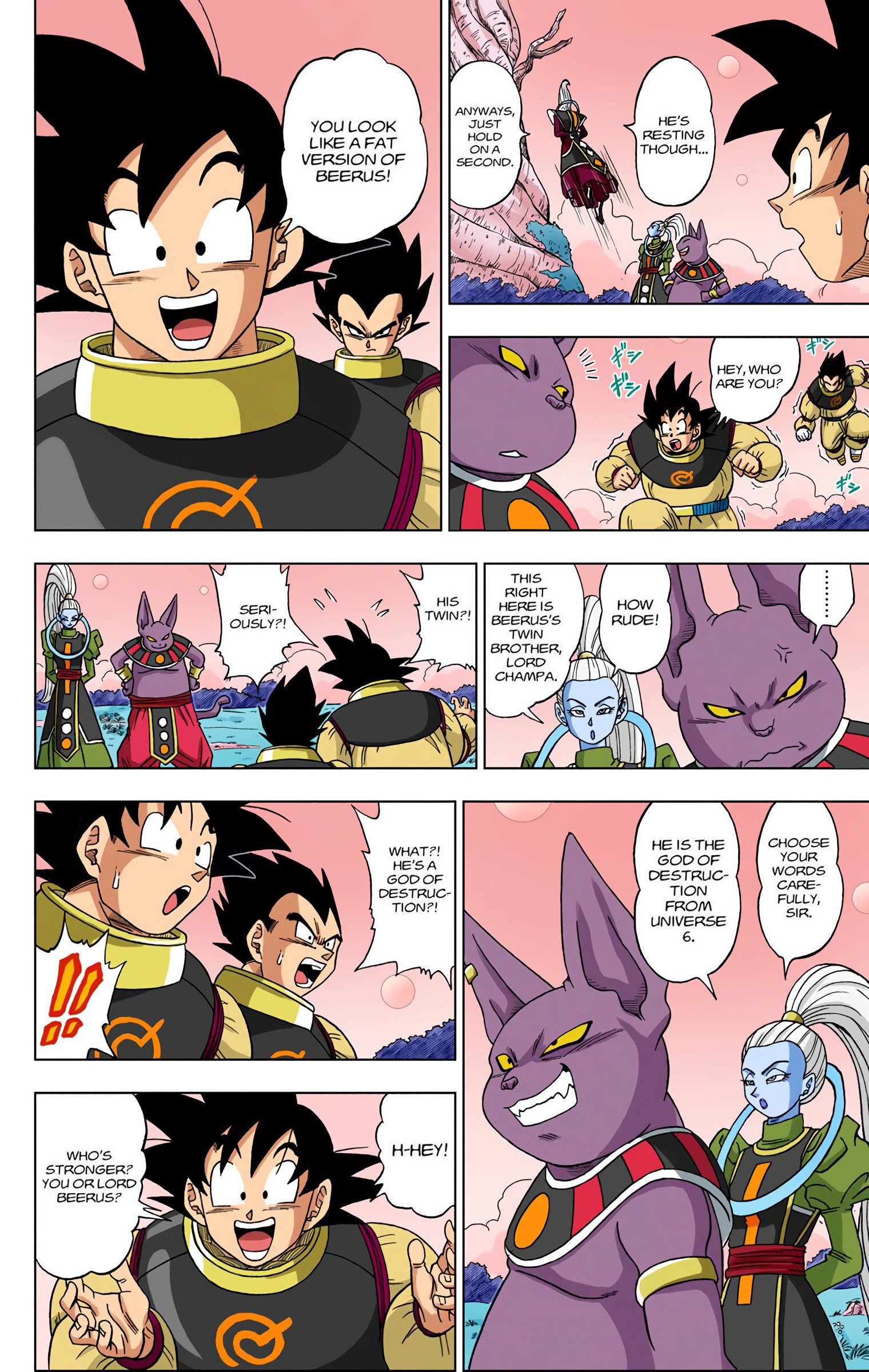 DBS Colored Manga