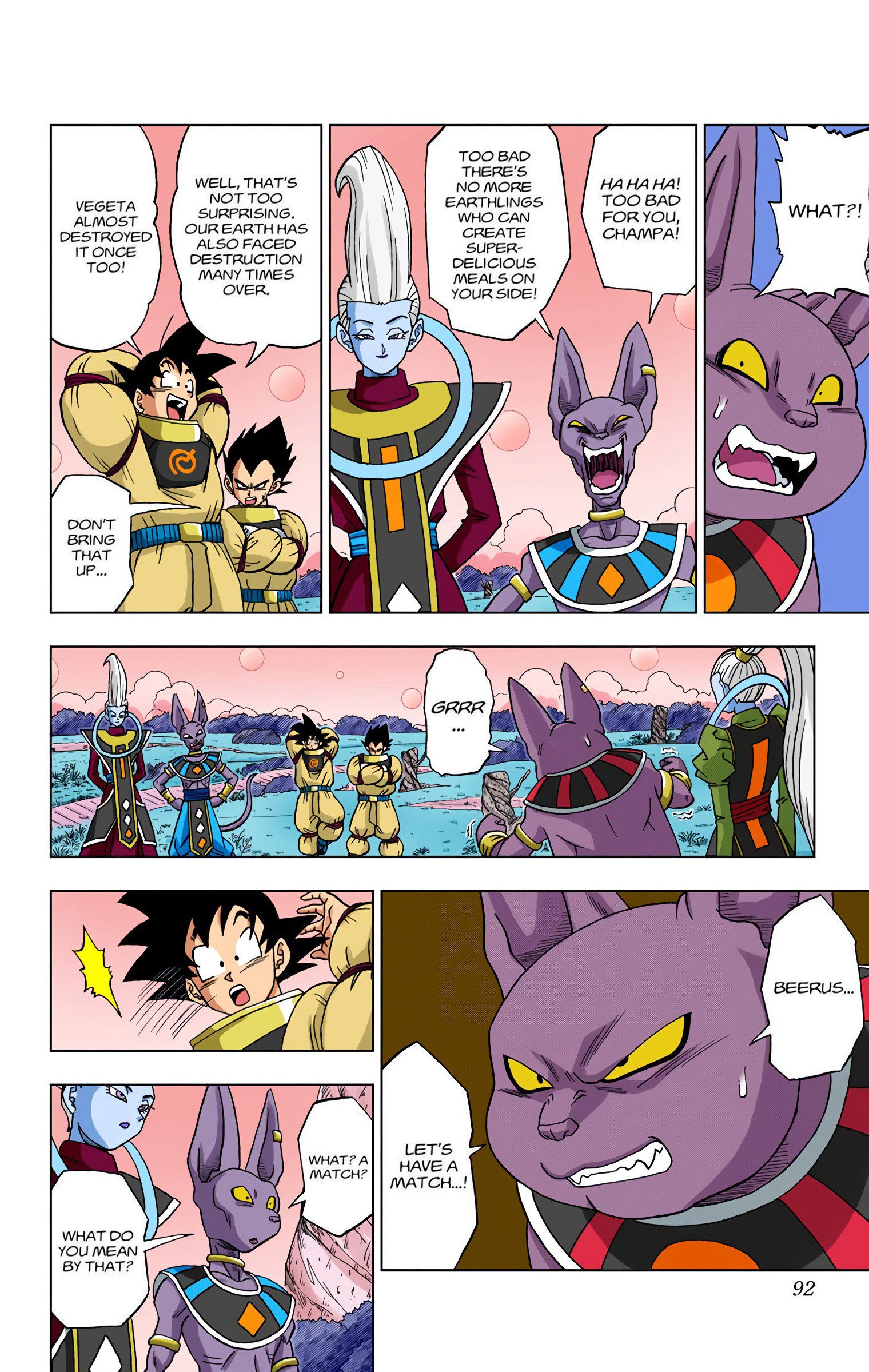 DBS Colored Manga