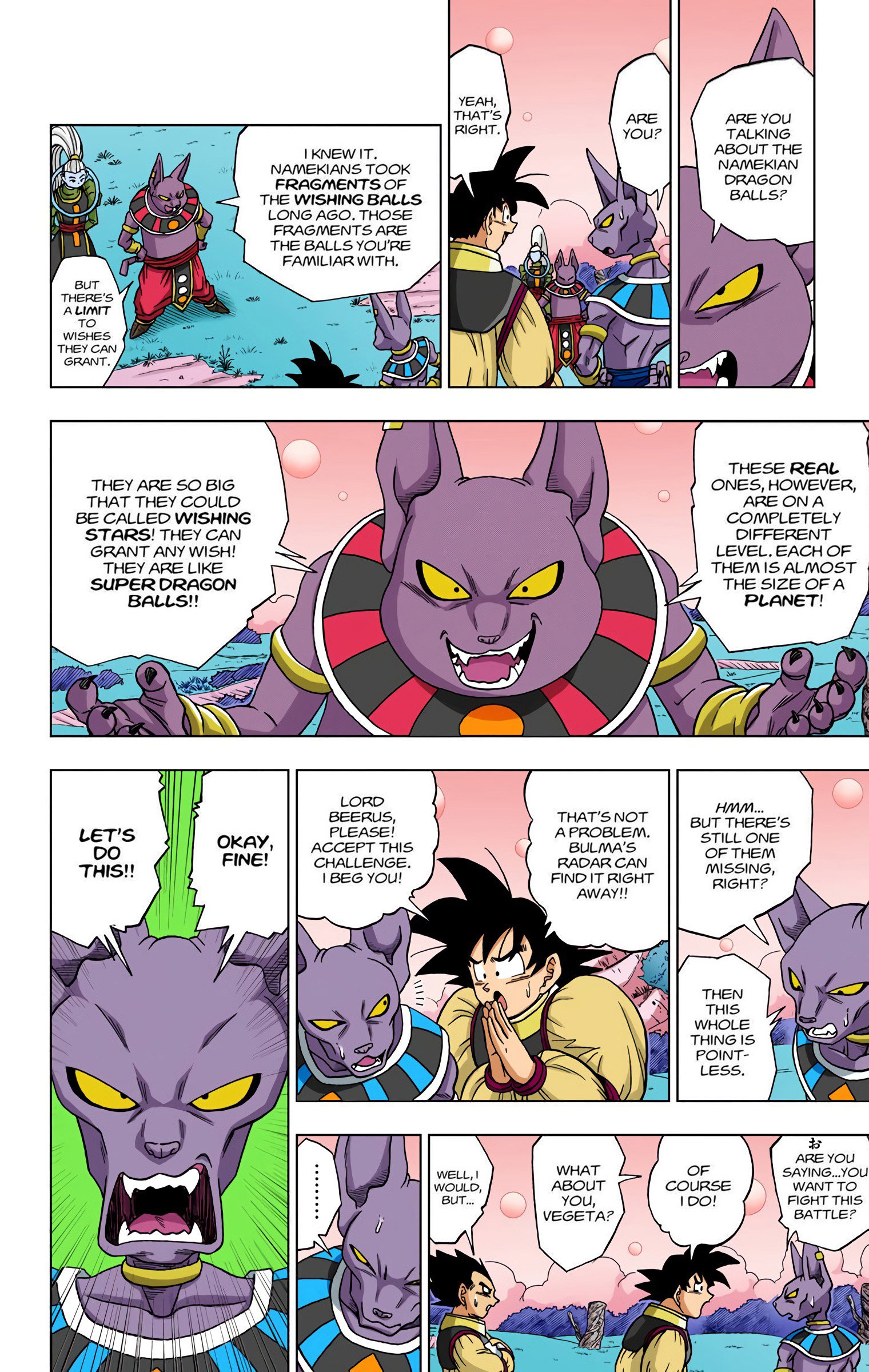 DBS Colored Manga