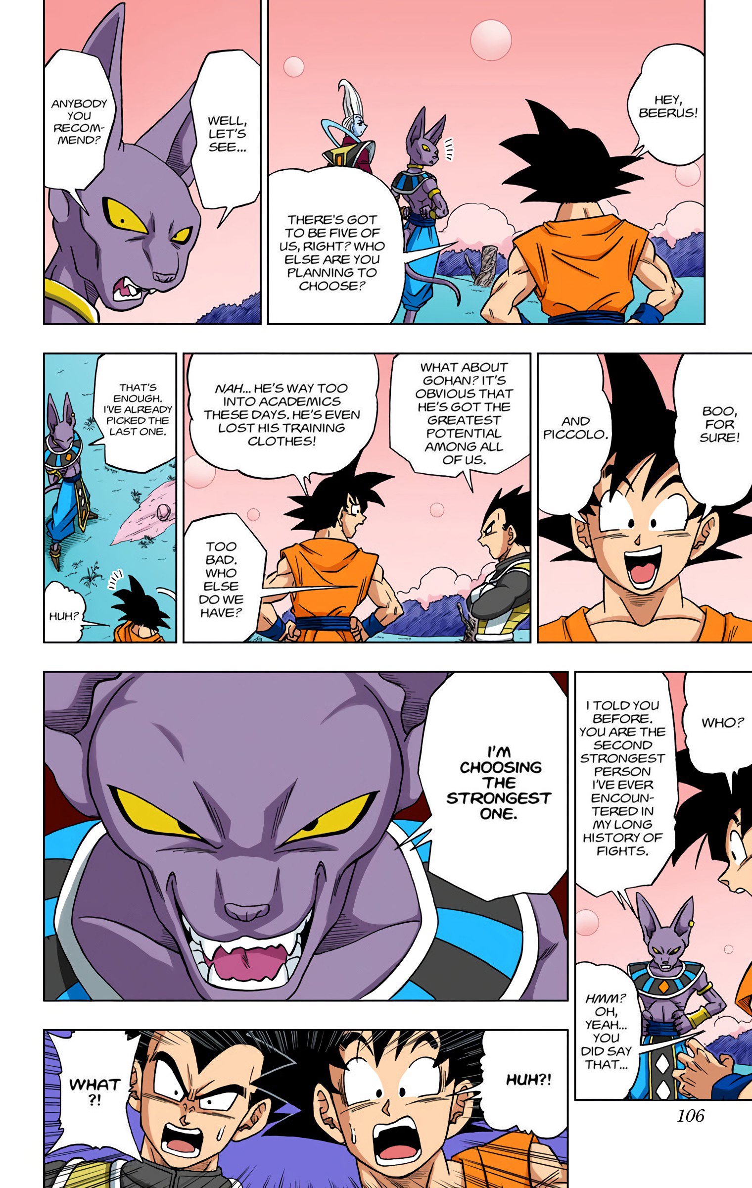 DBS Colored Manga