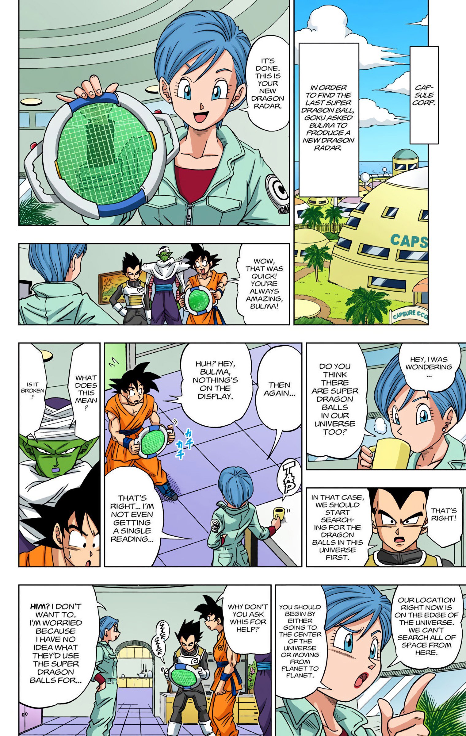 DBS Colored Manga