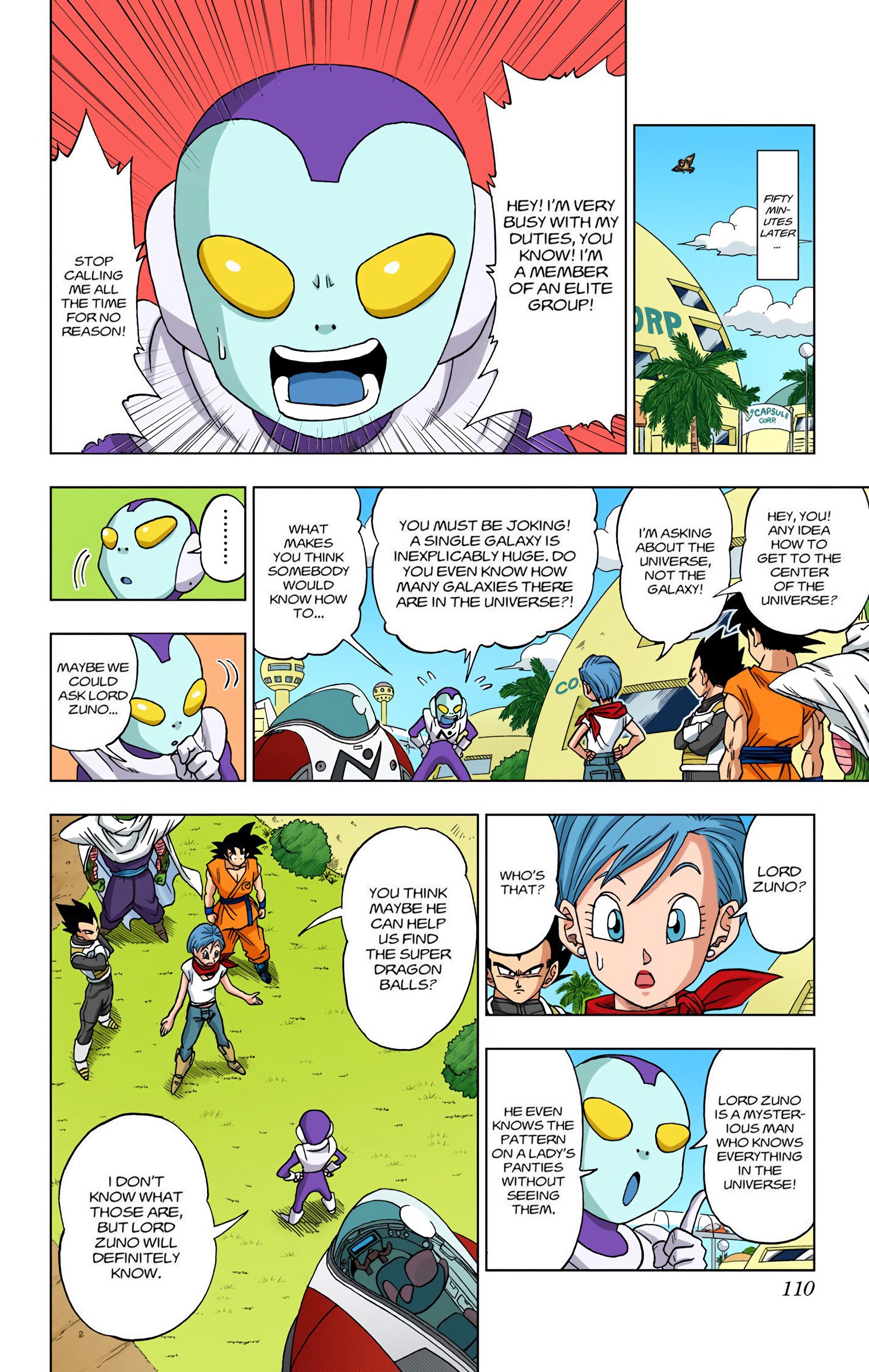 DBS Colored Manga