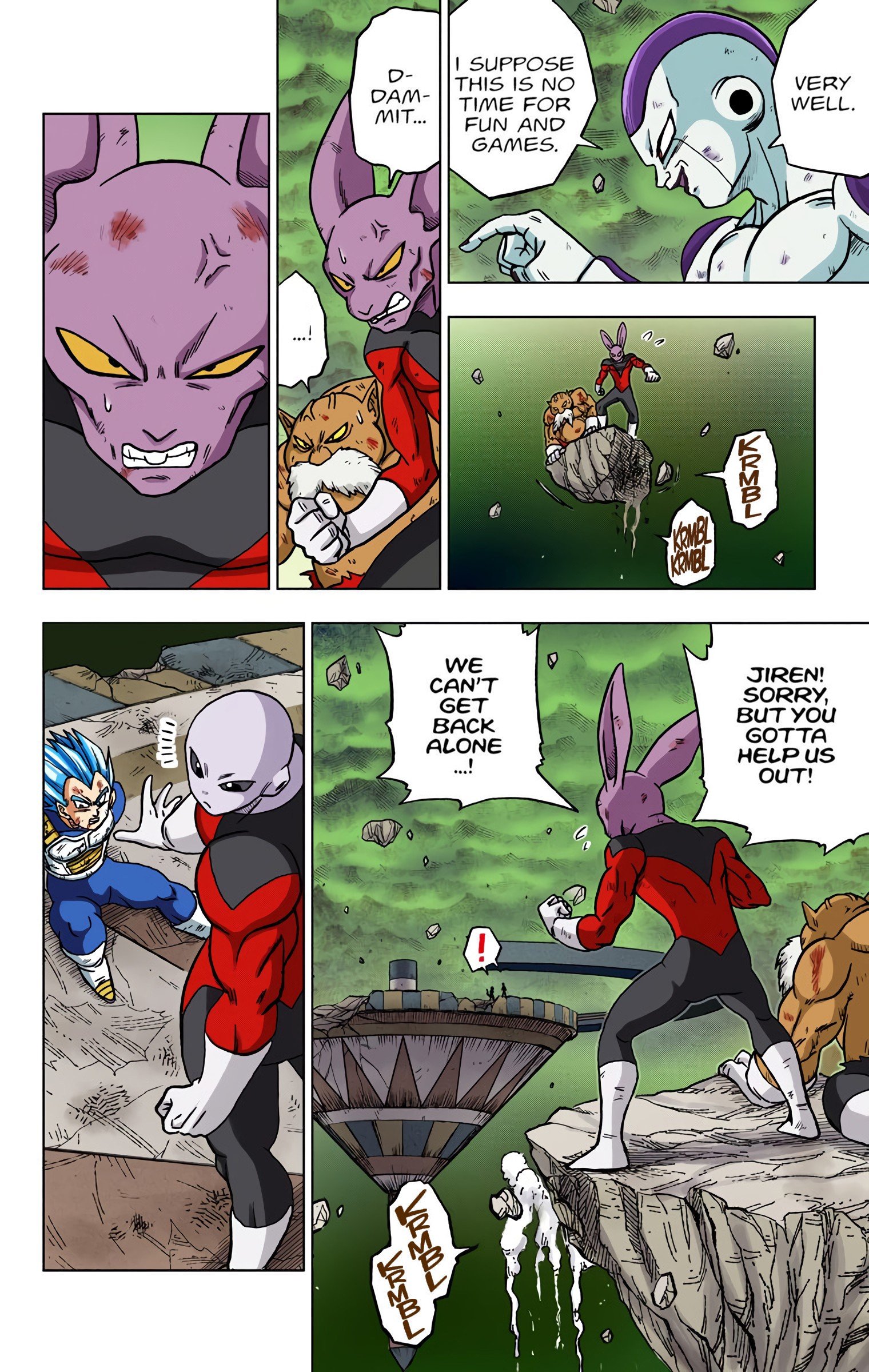 DBS Colored Manga