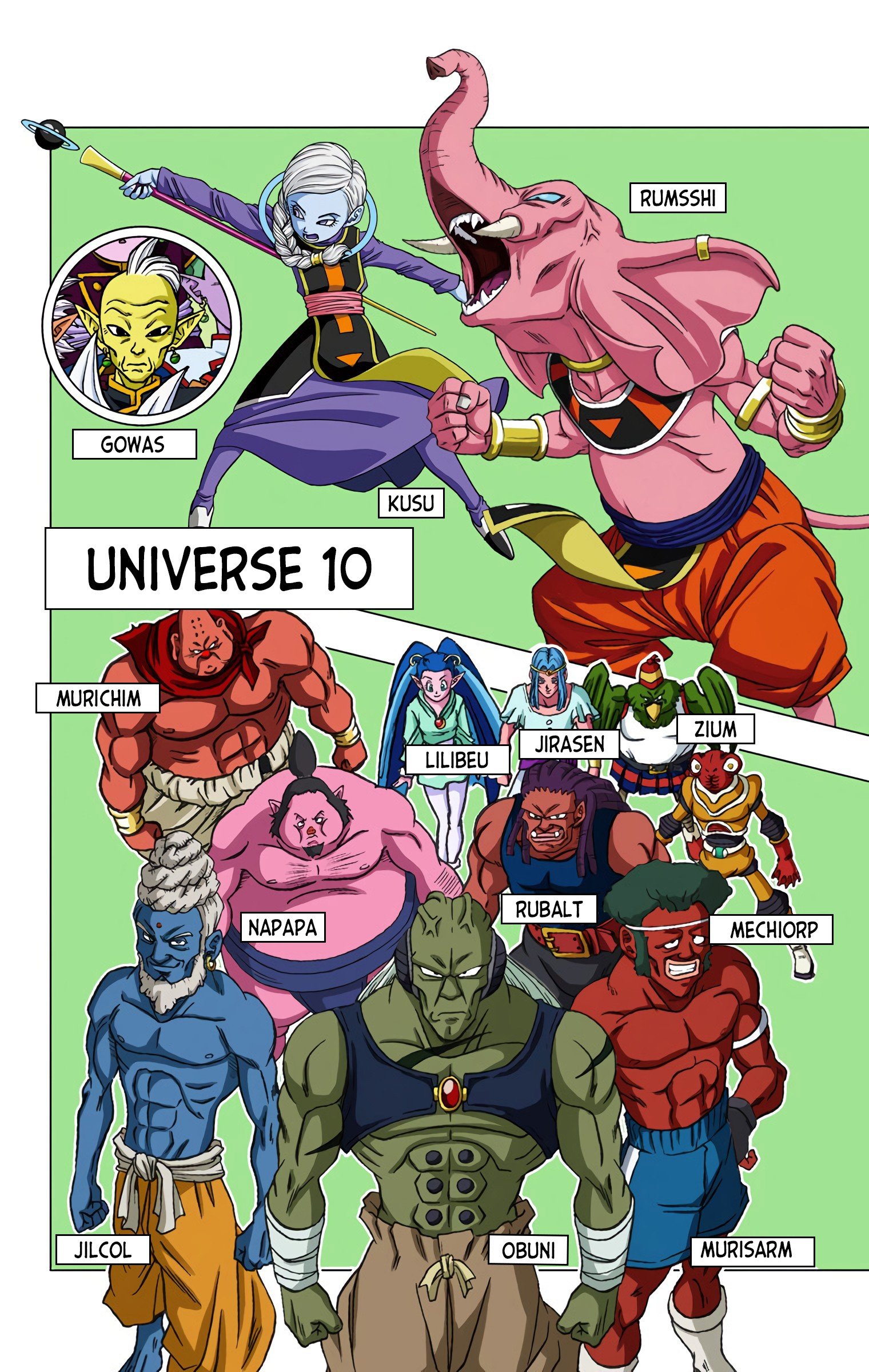 DBS Colored Manga